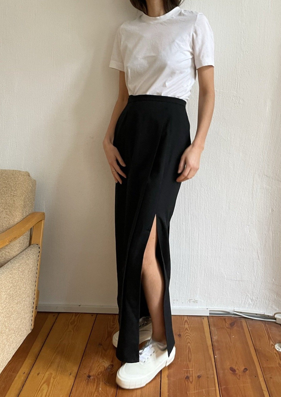 Long skirt with shirt cheap xs