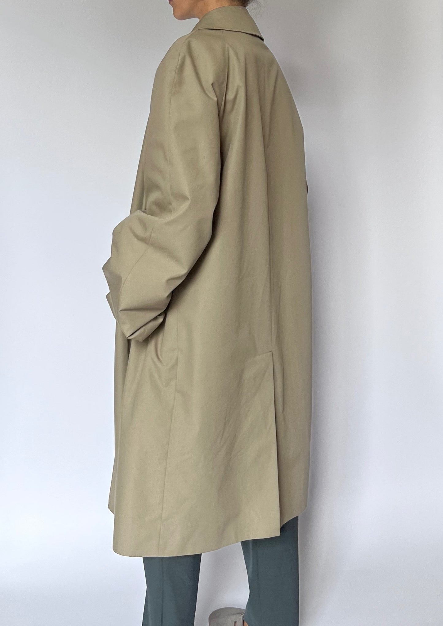 1970s Minimal Neutral Trench M/L