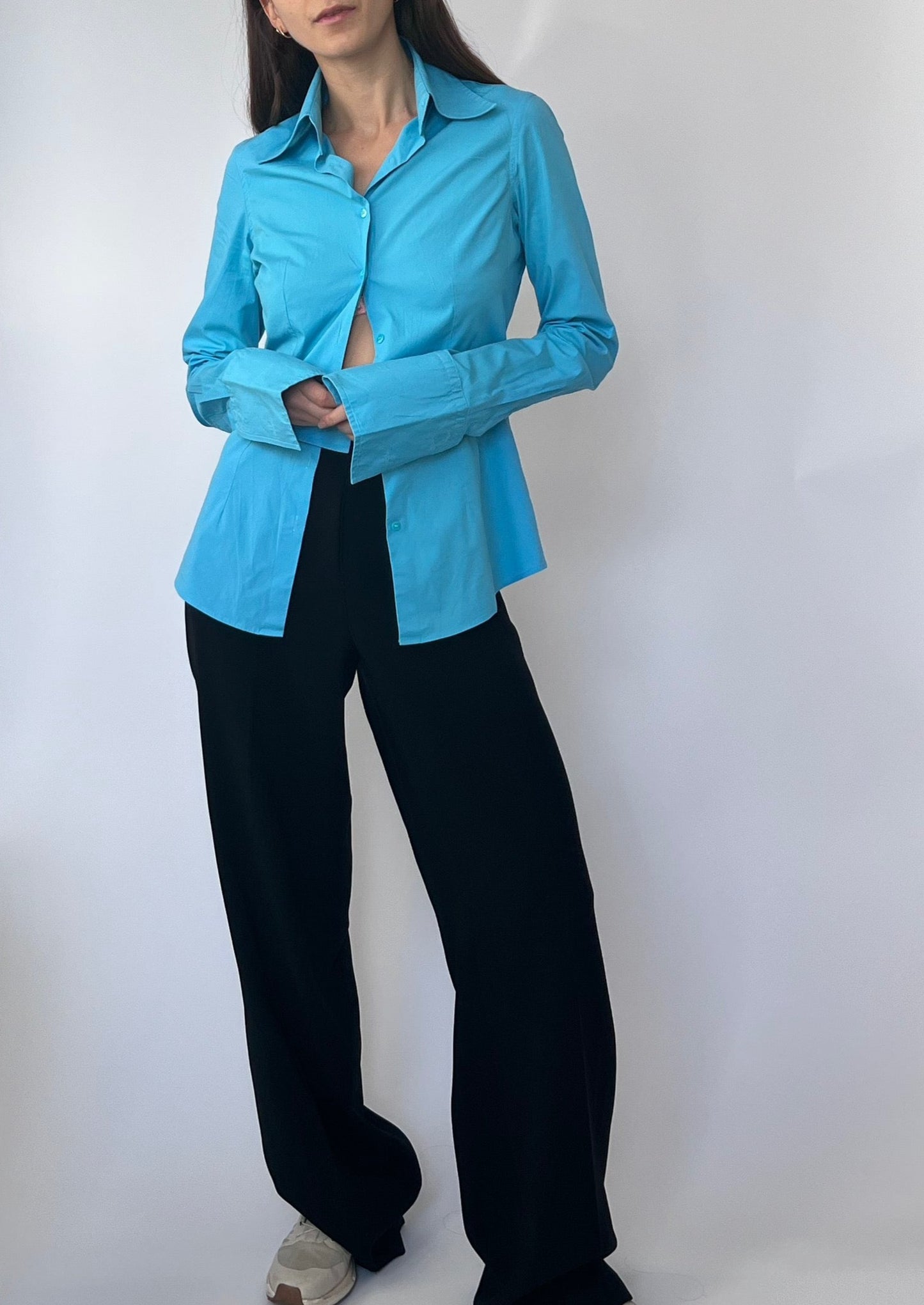 Blue Fitted Premium Shirt XS/S