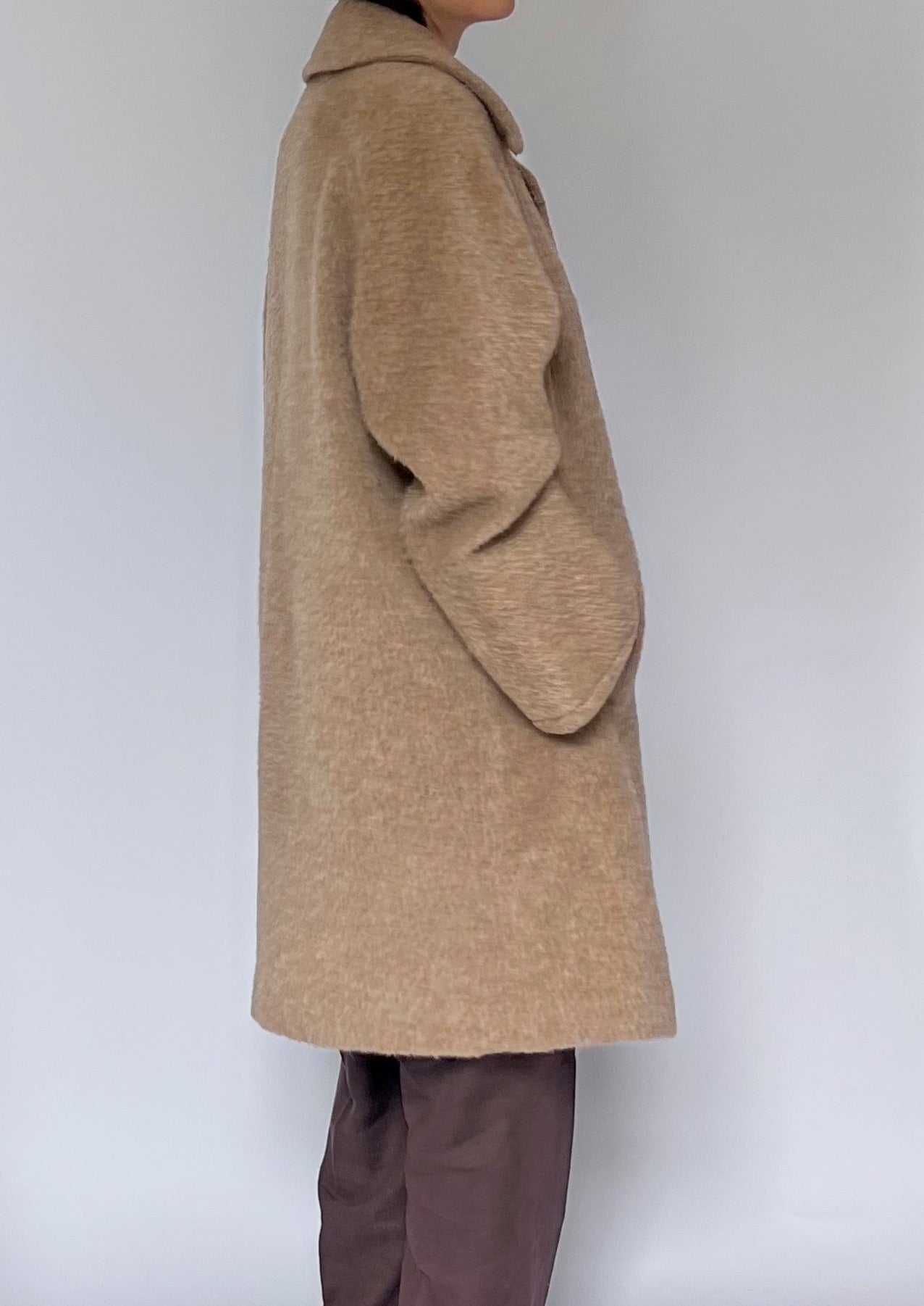 Oversized Teddy Mohair Coat S/M/L