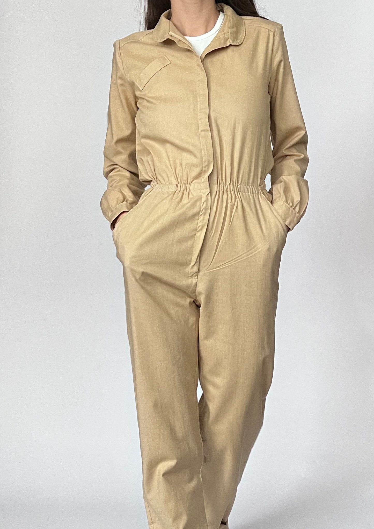 1970s Neutral Jumpsuit XS/S