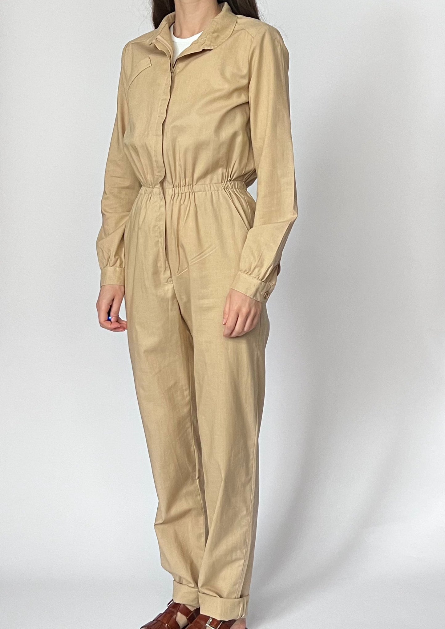 1970s Neutral Jumpsuit XS/S