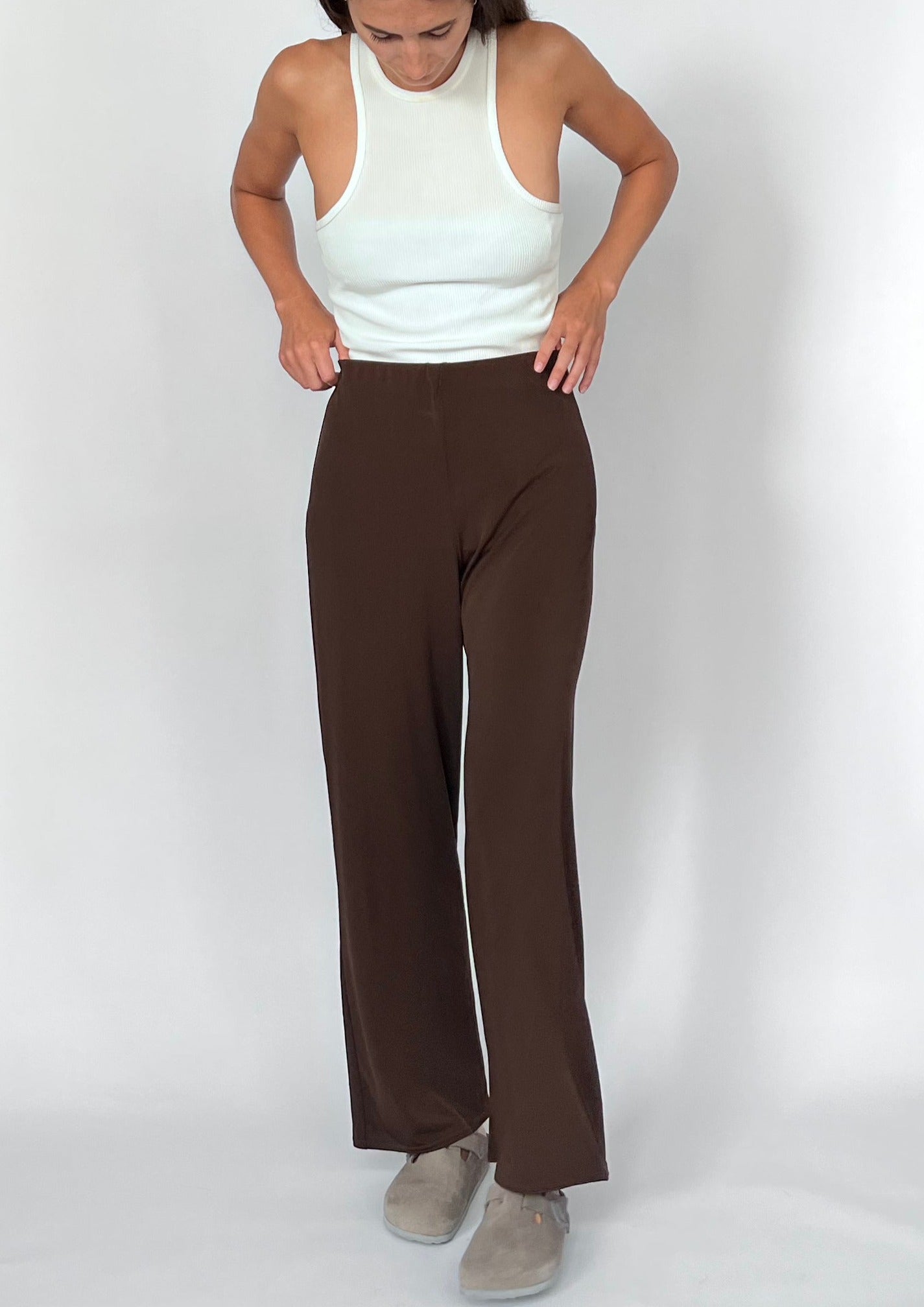 90s Deadstock Brown Flares XS/S