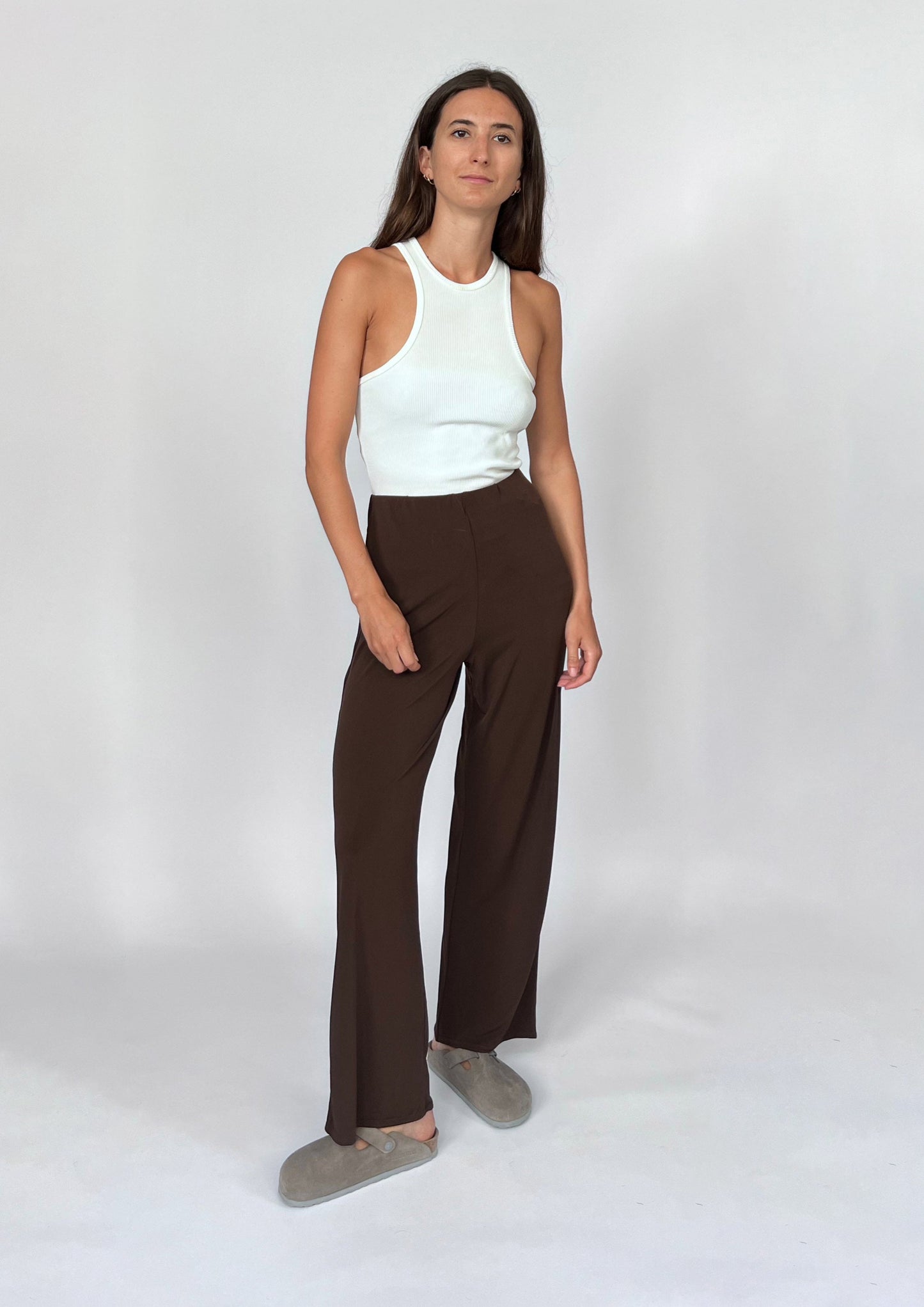 90s Deadstock Brown Flares XS/S