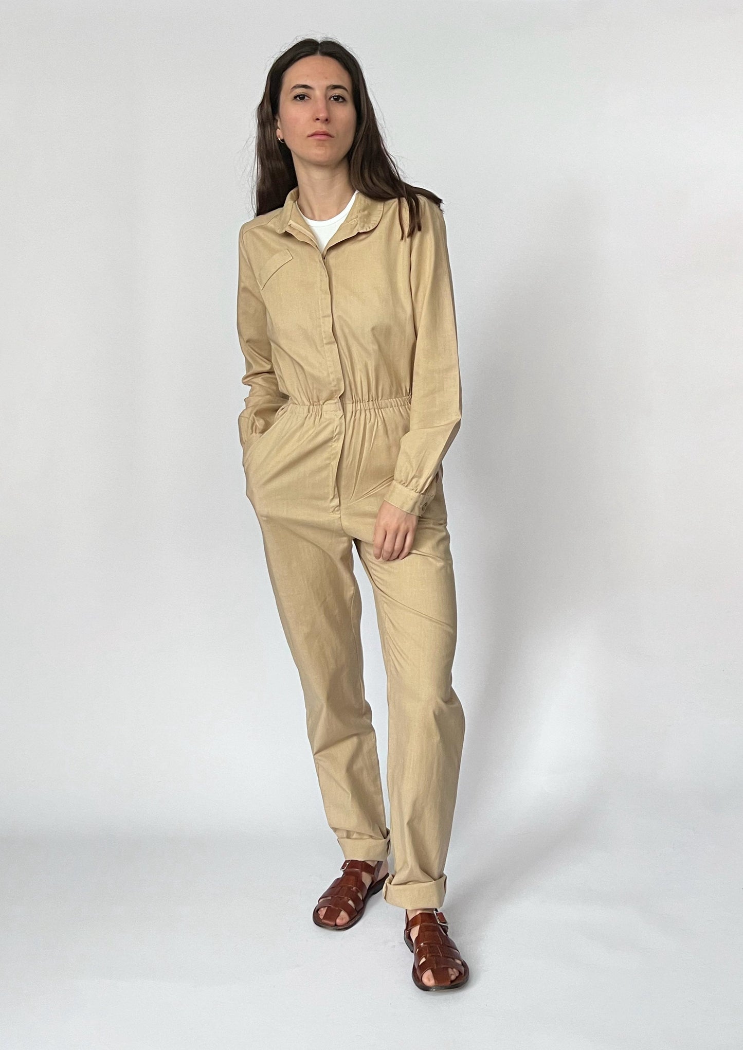 1970s Neutral Jumpsuit XS/S