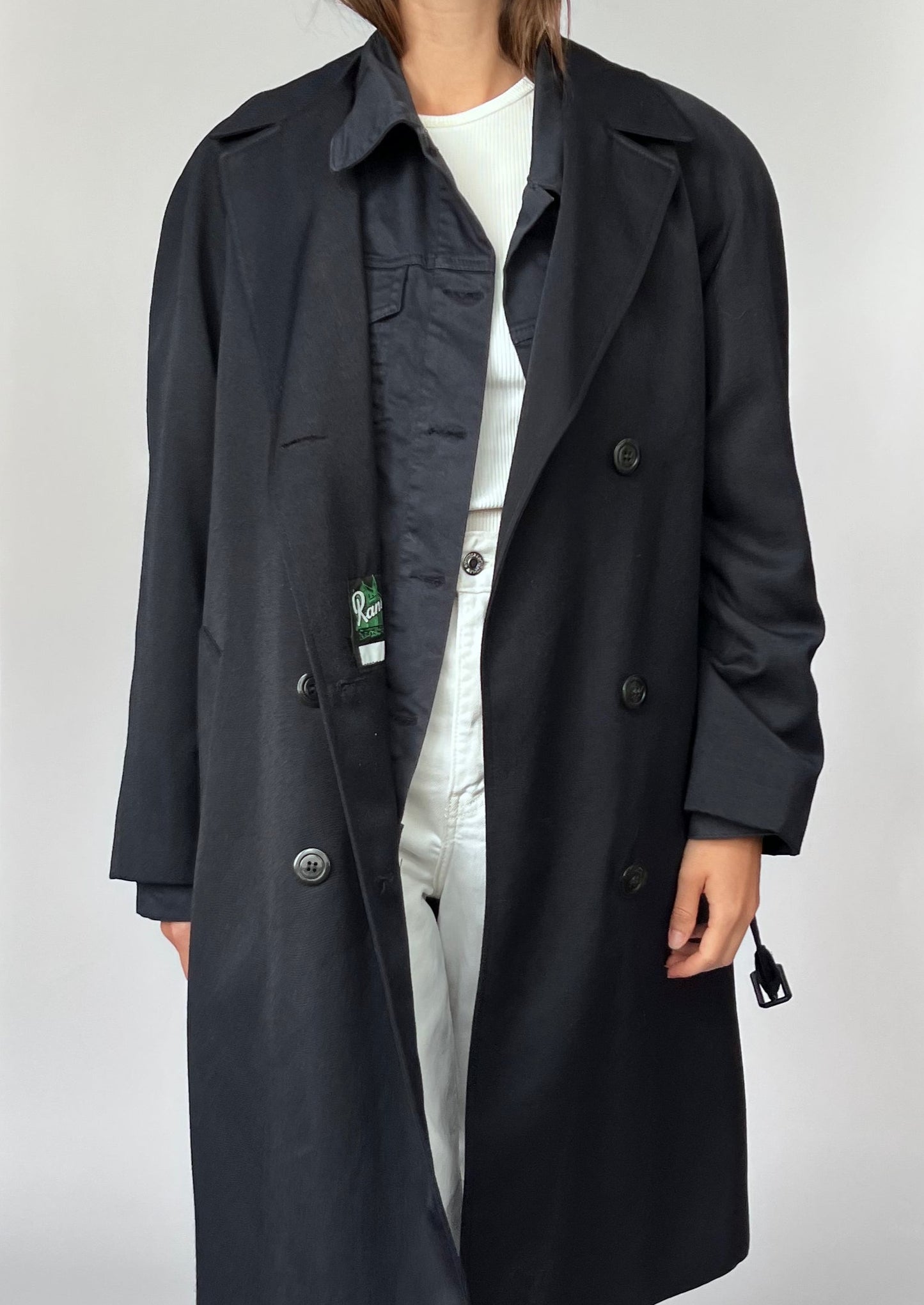 Navy Cotton Layering Jacket S/M