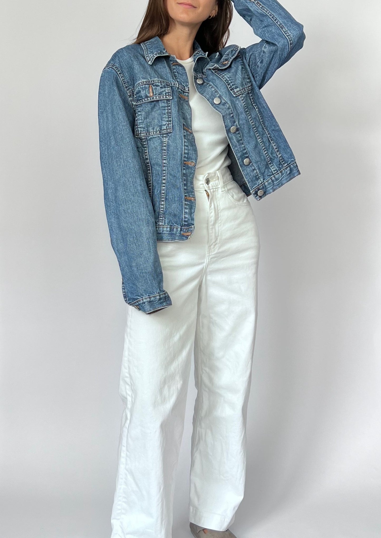 90s Denim Layering Jacket S/M