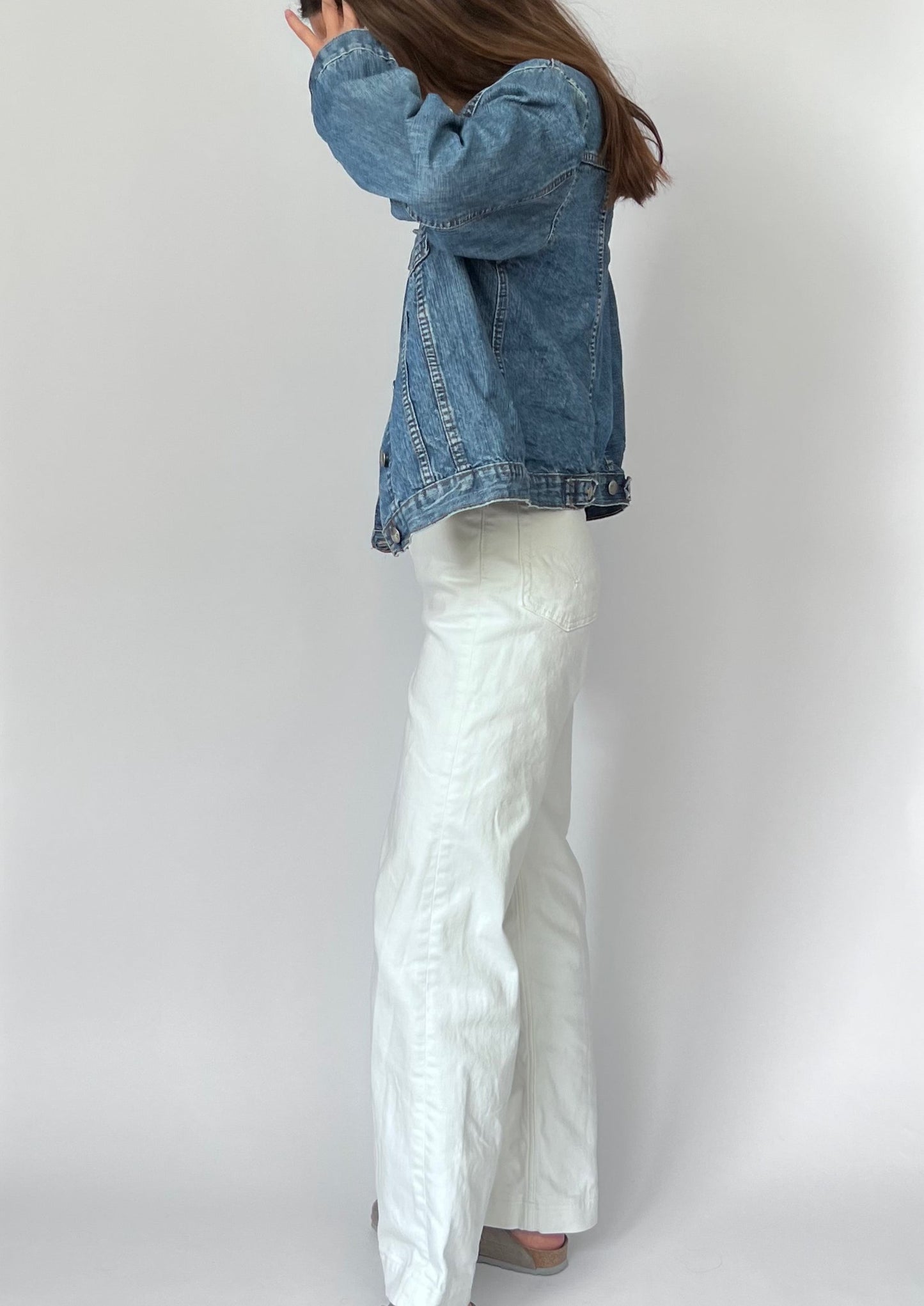 90s Denim Layering Jacket S/M