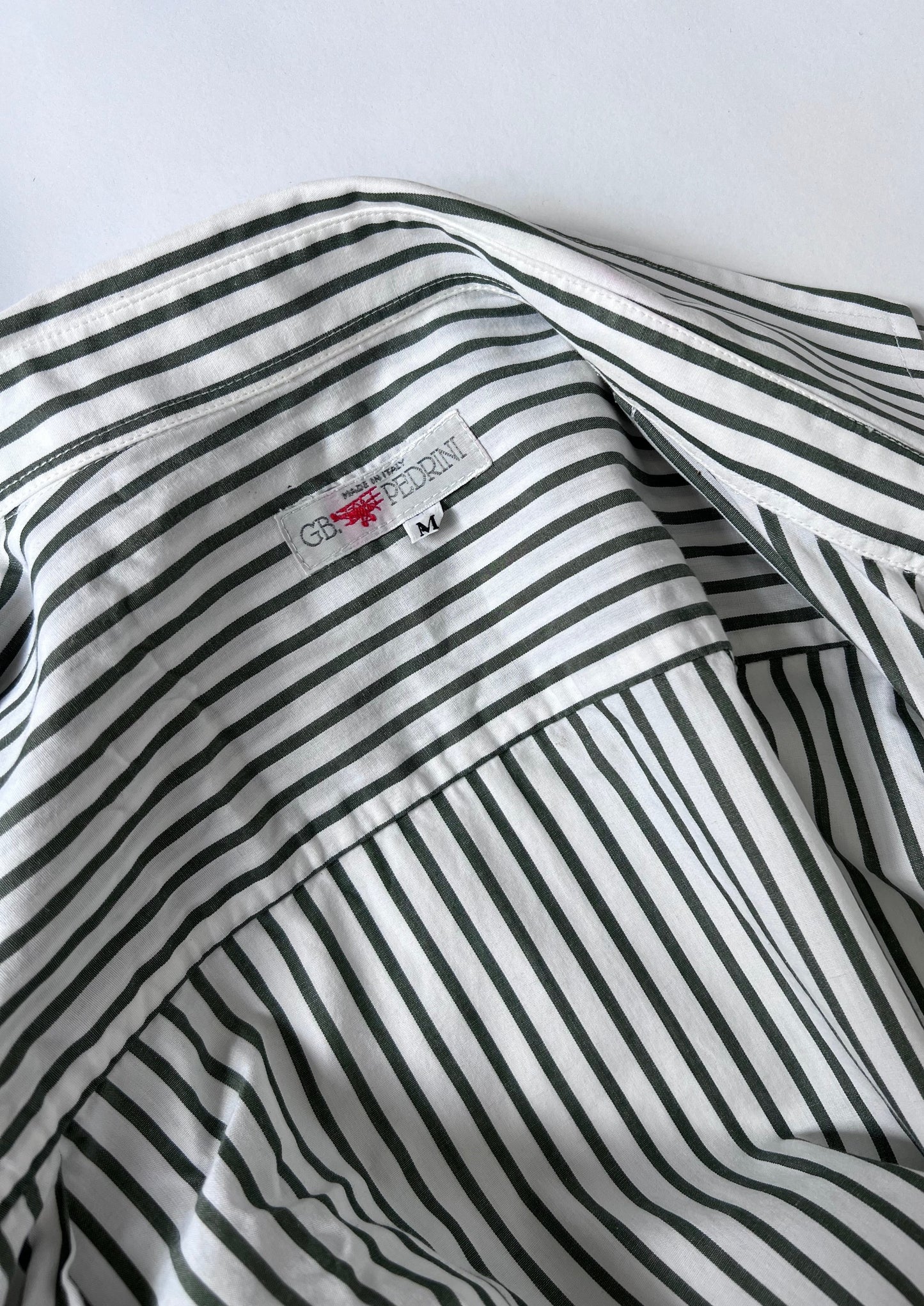 90s Italian Relaxed Striped Shirt S/M/L