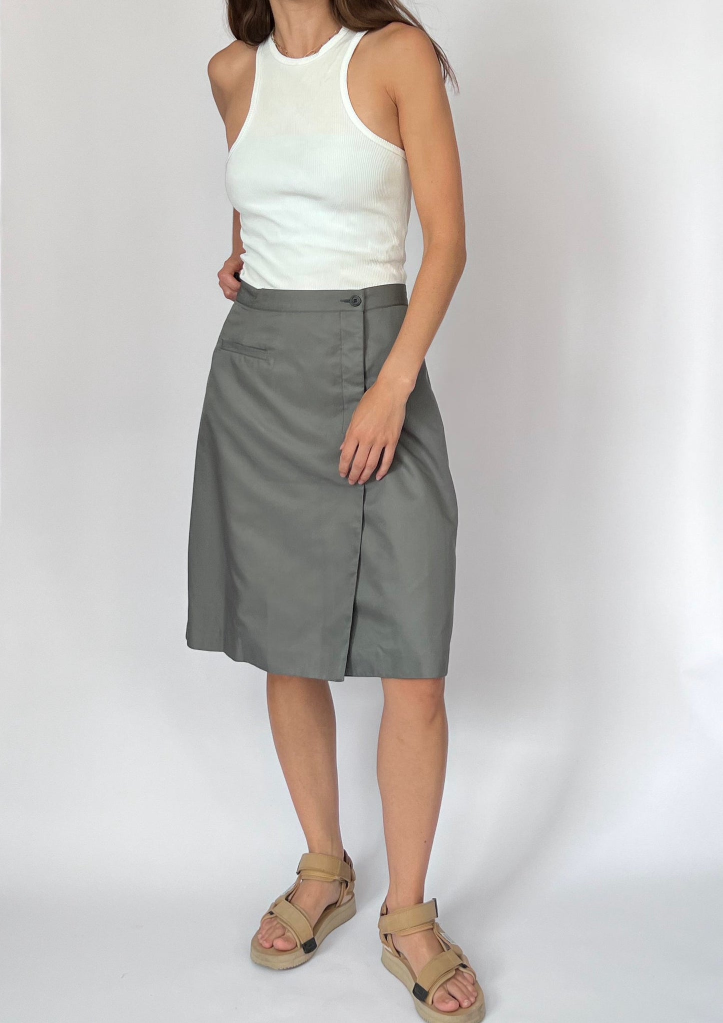 90s Wrap Cargo Skirt S/M W'28.5"