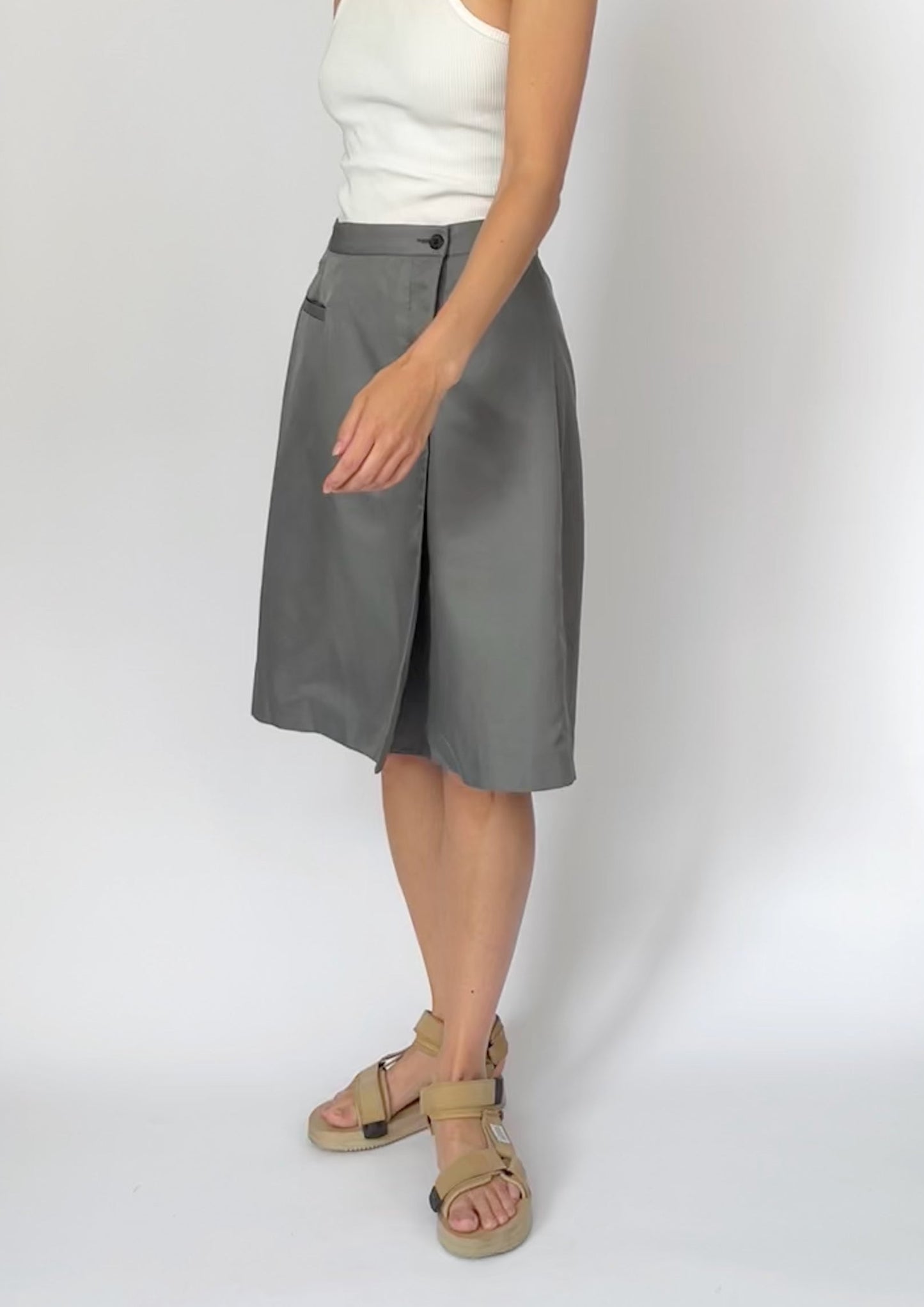 90s Wrap Cargo Skirt S/M W'28.5"