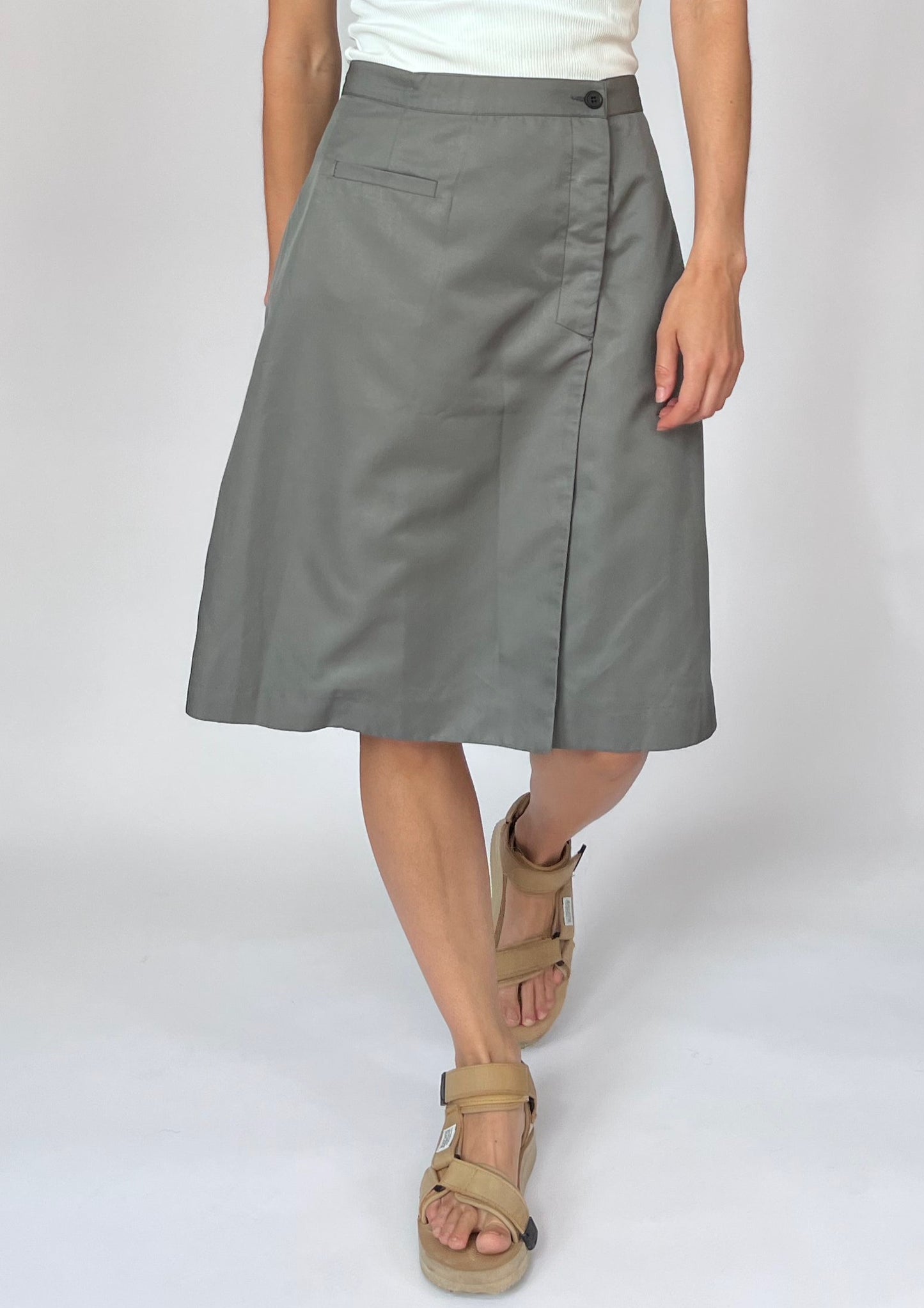 90s Wrap Cargo Skirt S/M W'28.5"