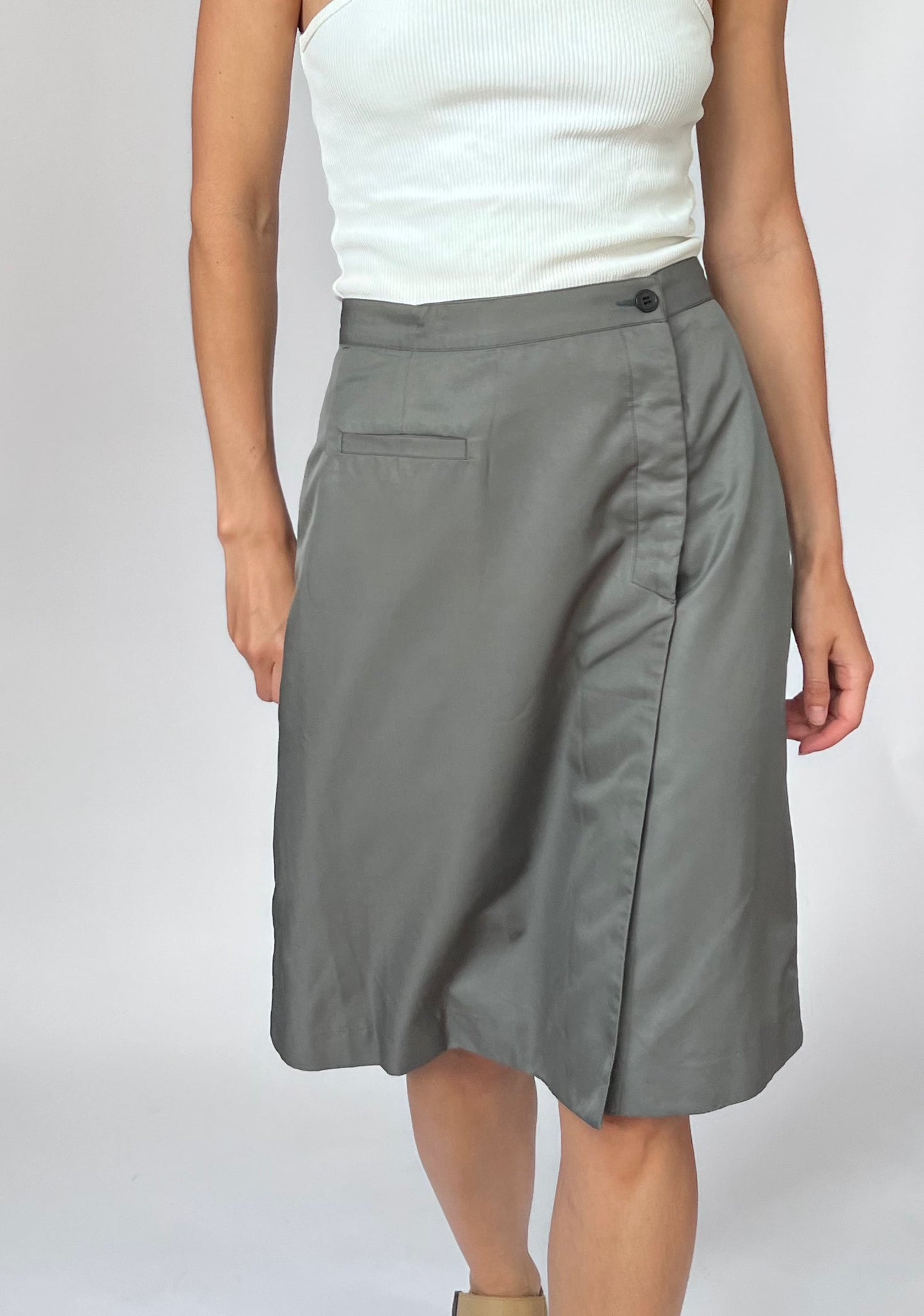 90s Wrap Cargo Skirt S/M W'28.5"