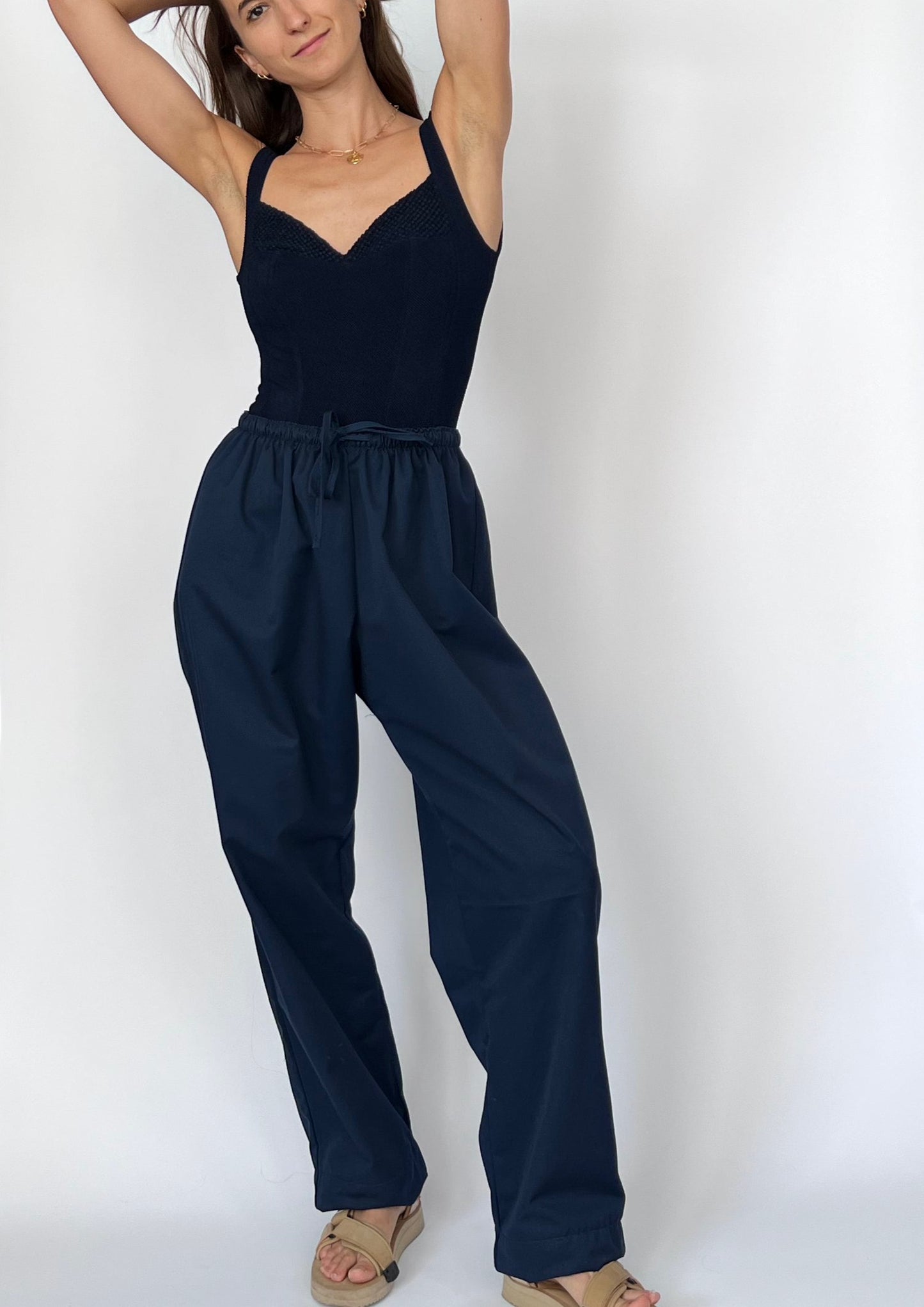 80s Navy Body XS/S