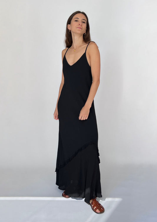 90s Maxi Slip Dress M/L