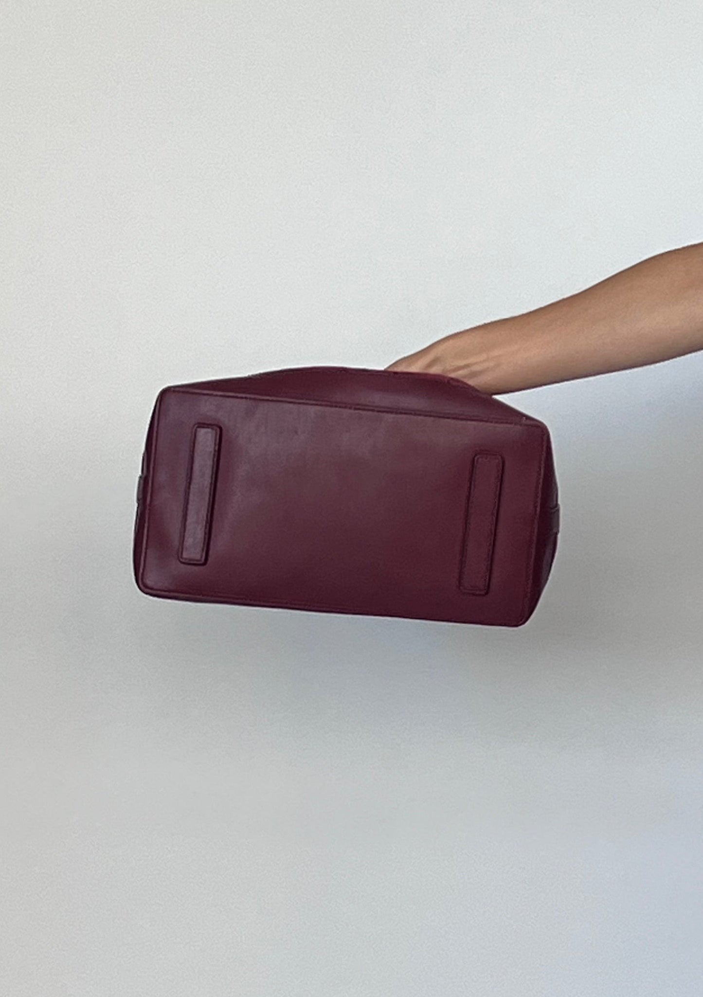 90s Burgundy Shoulder Bag