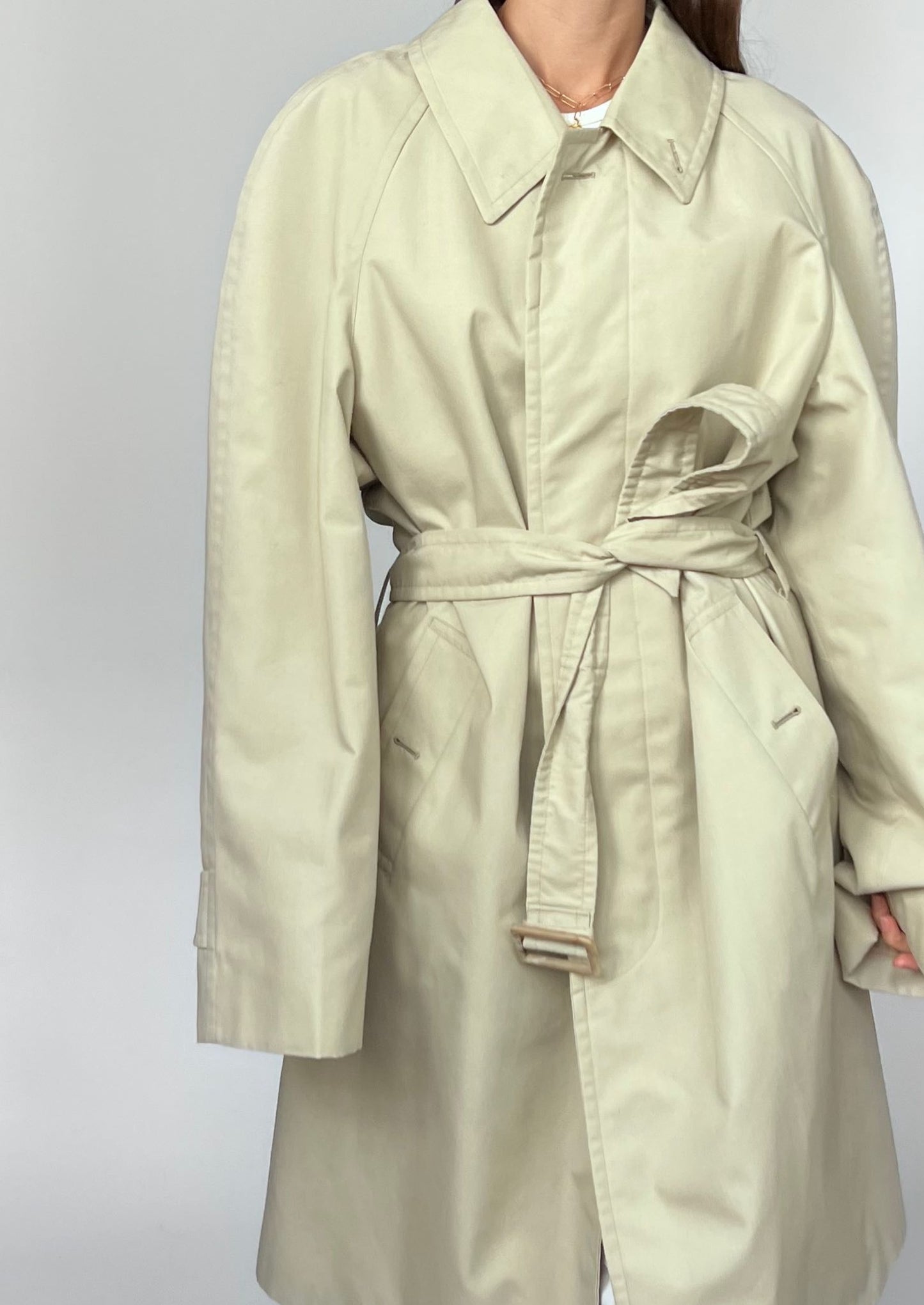 Classic Car Trench Coat M/L