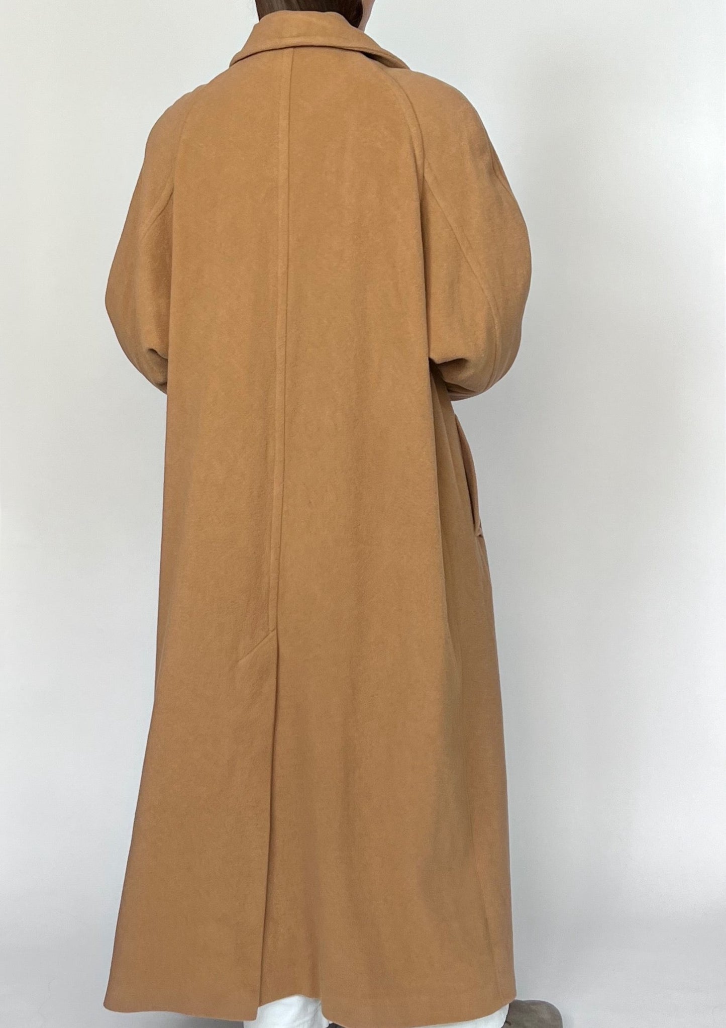 Caramel Maxi Wool Coat M/L