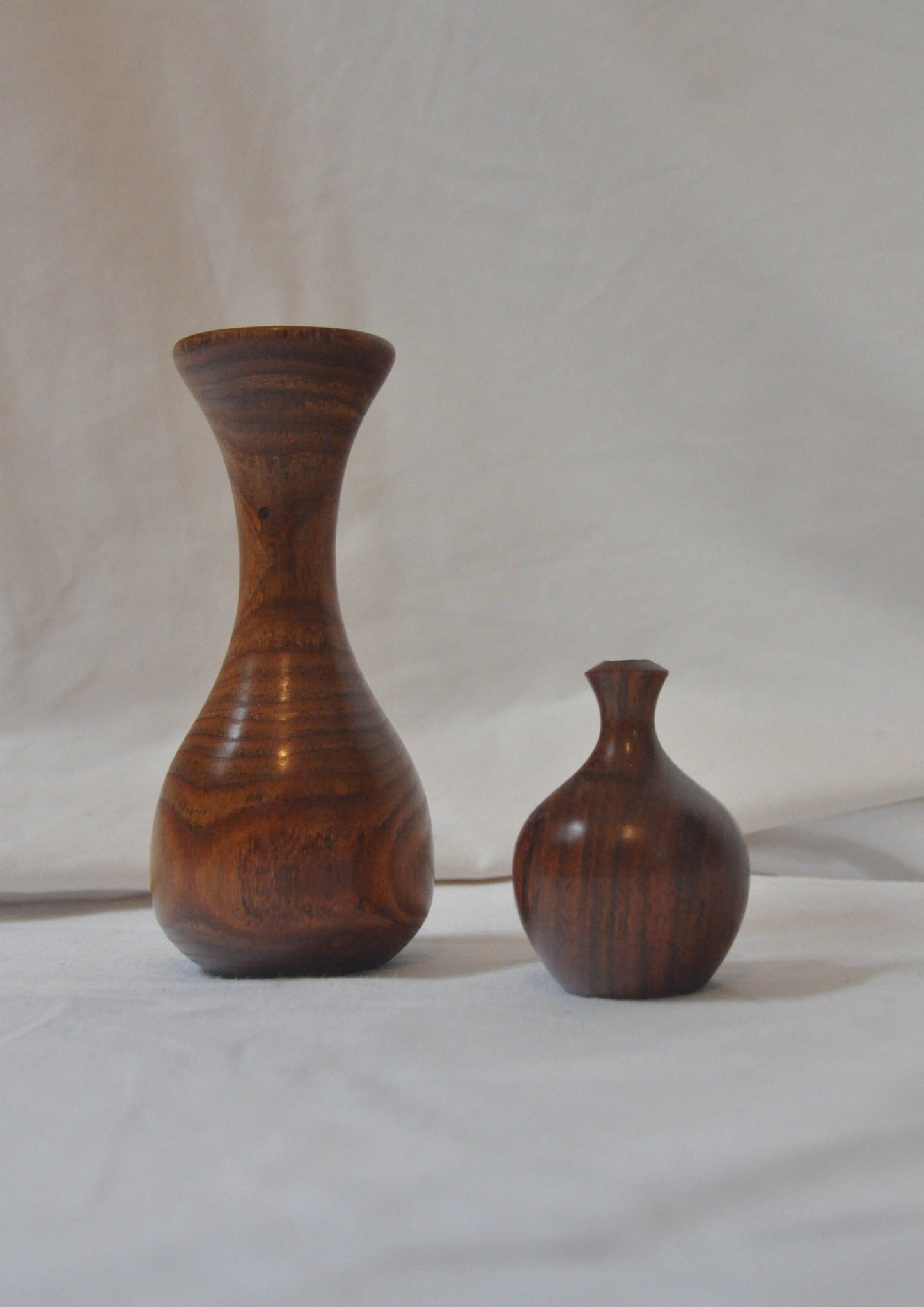 Vintage Mini Wooden Bud Vase