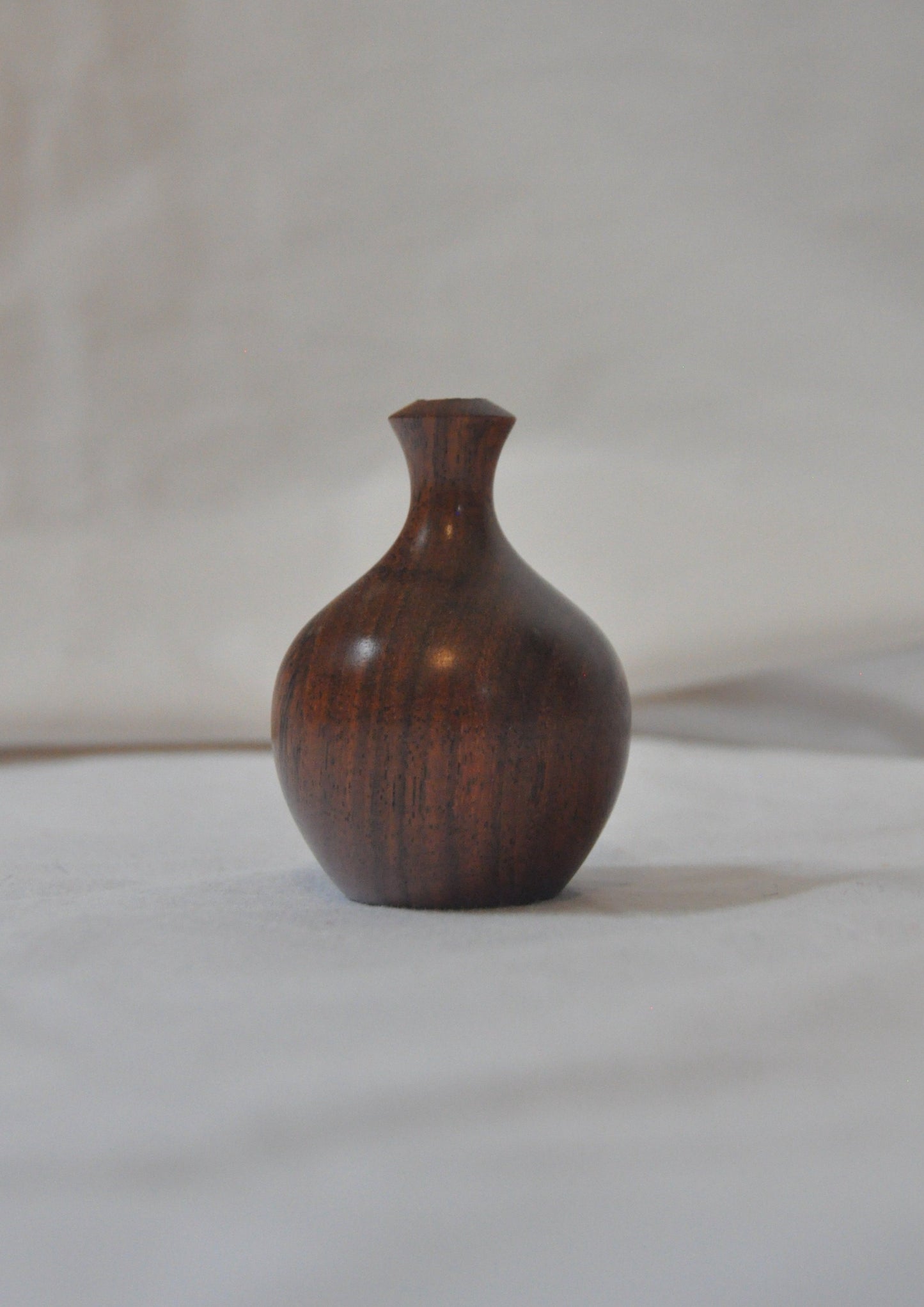 Vintage Mini Wooden Bud Vase