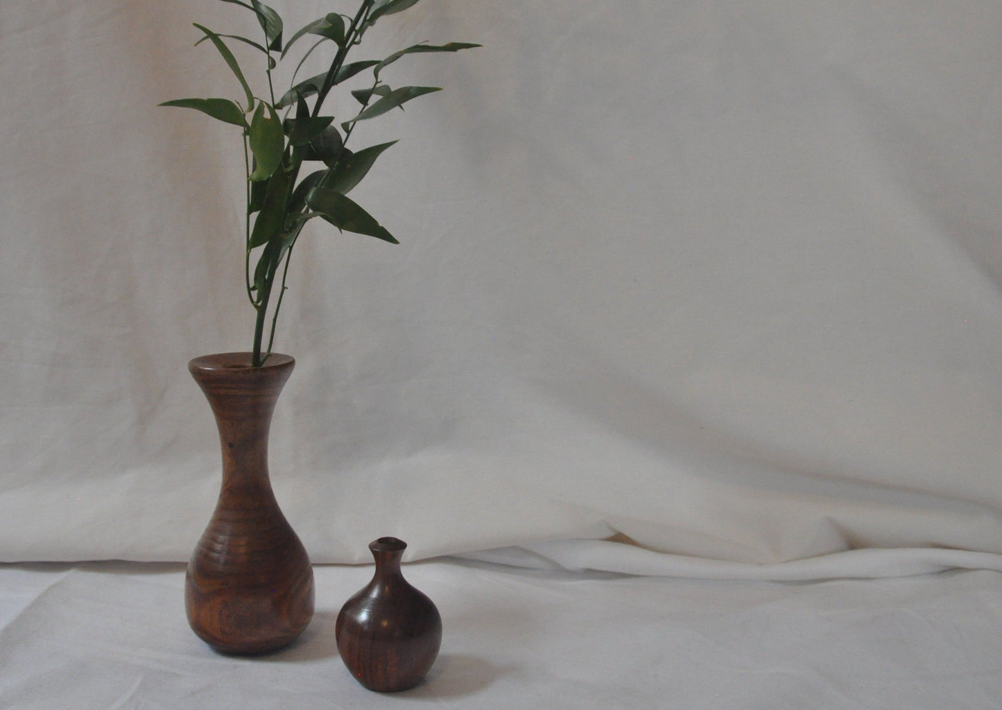 Vintage Mini Wooden Bud Vase