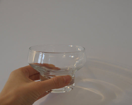 Set of 4 Clear Cocktail Glasses