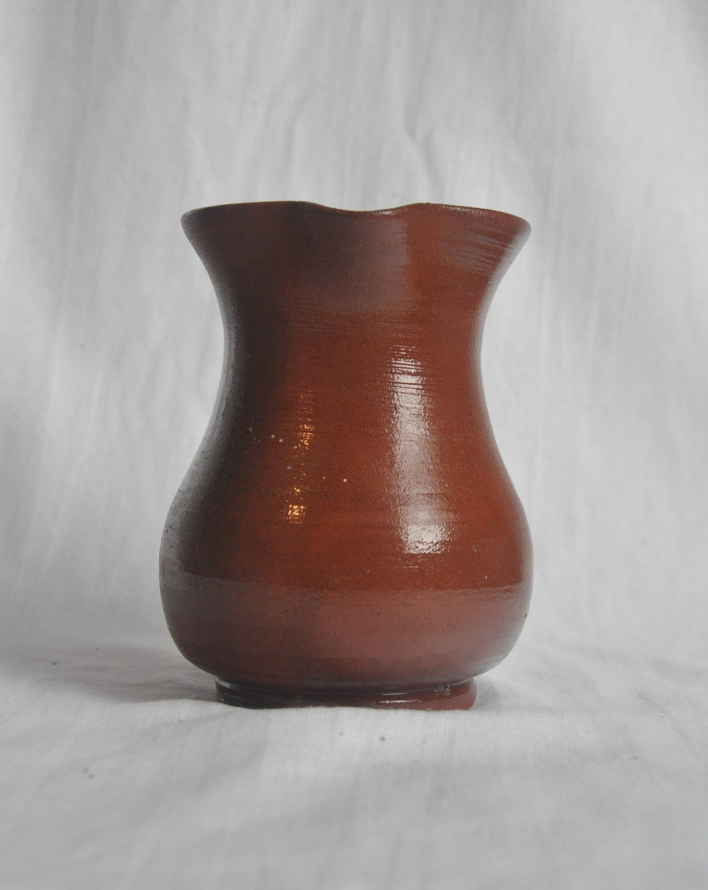 Vintage Spanish Brown Pouring Jug