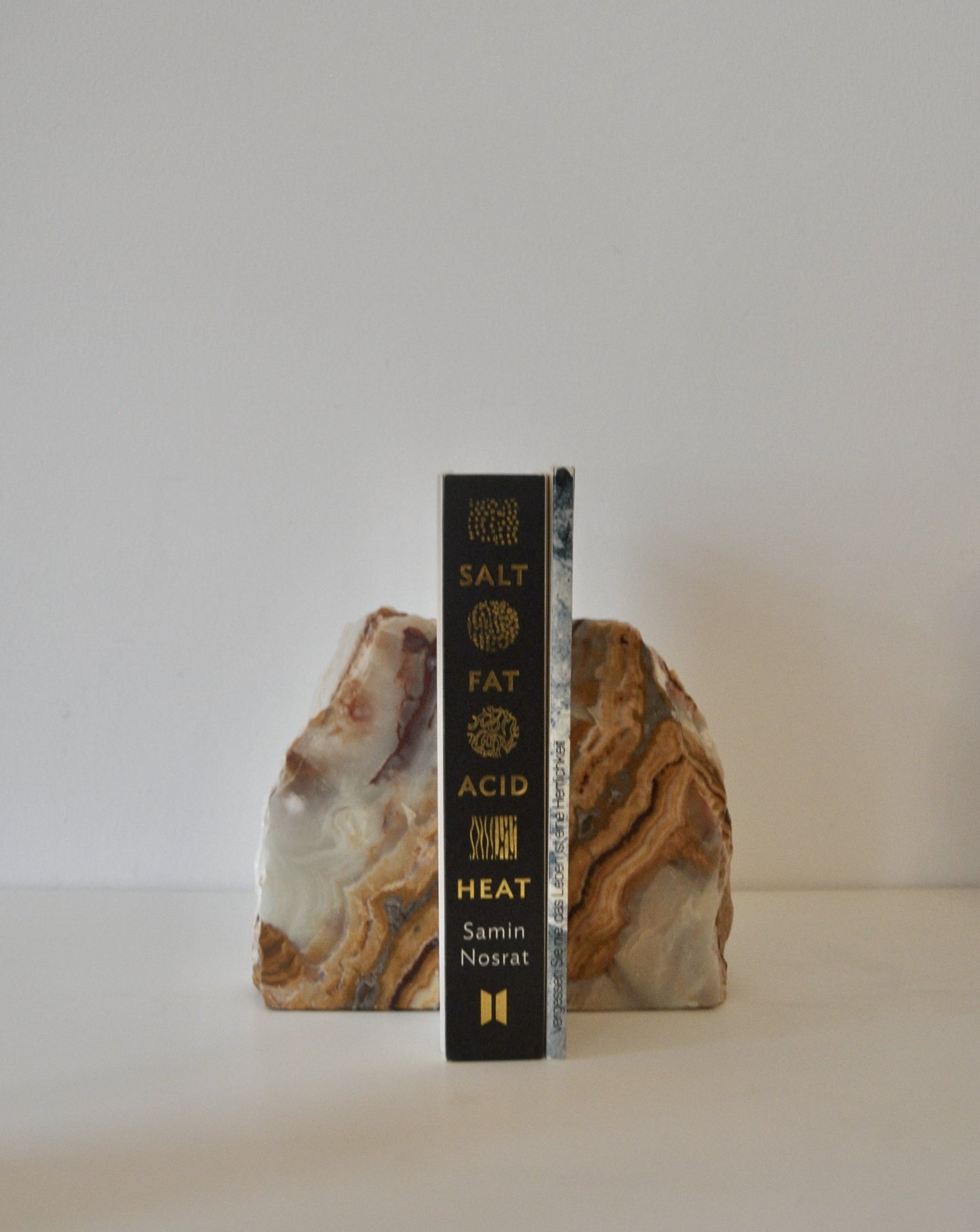 Pair of Vintage Onyx Bookends