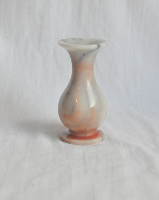 Vintage Onyx Marble Mini Bud Vase