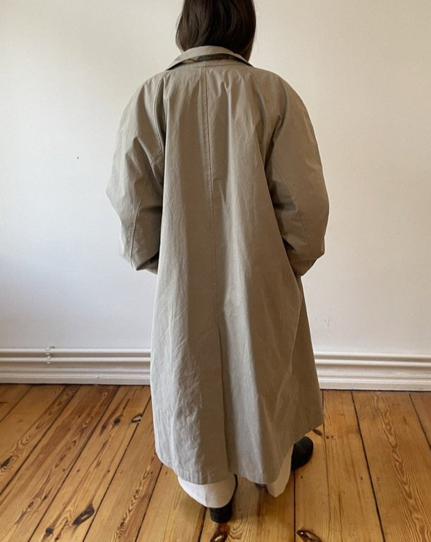 Vintage Neutral Trench Coat Size S-M