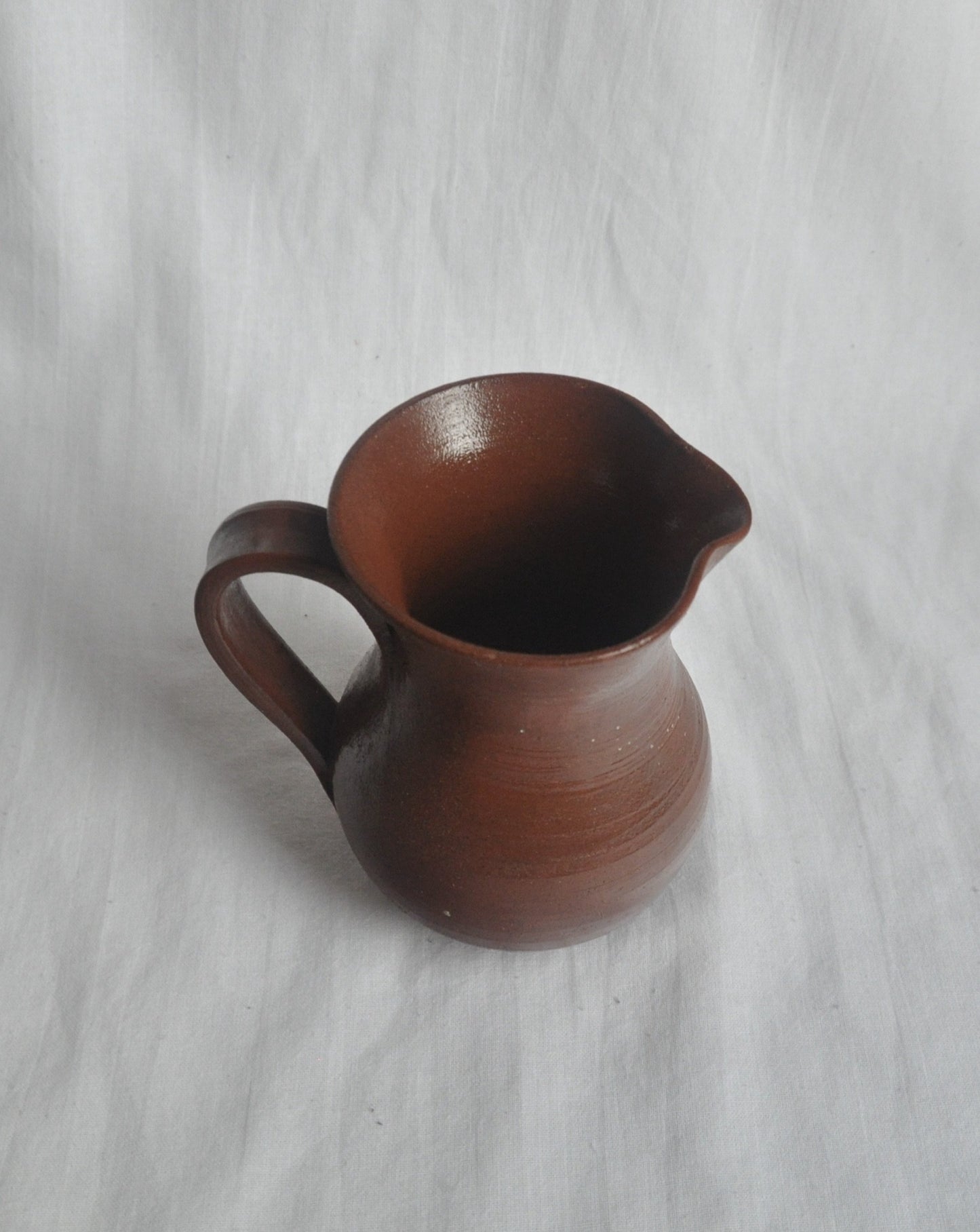 Vintage Spanish Brown Pouring Jug