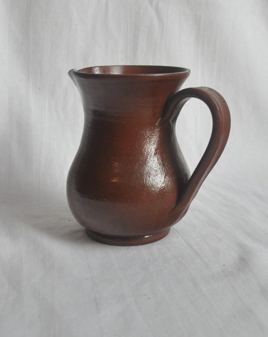 Vintage Spanish Brown Pouring Jug