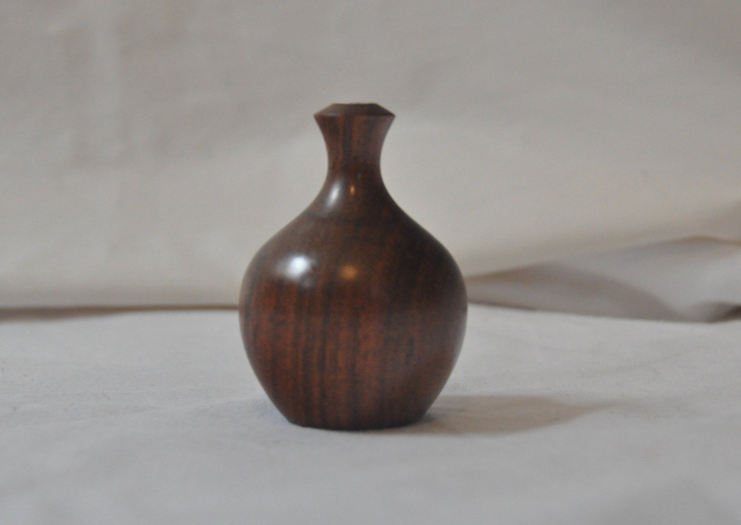 Vintage Mini Wooden Bud Vase