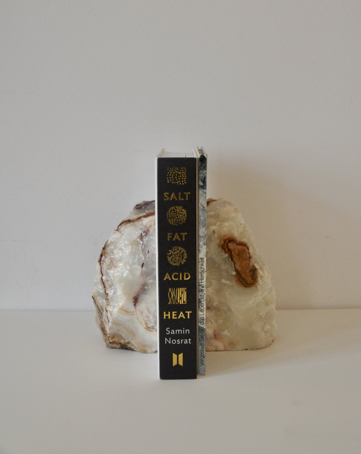 Pair of Vintage Onyx Bookends