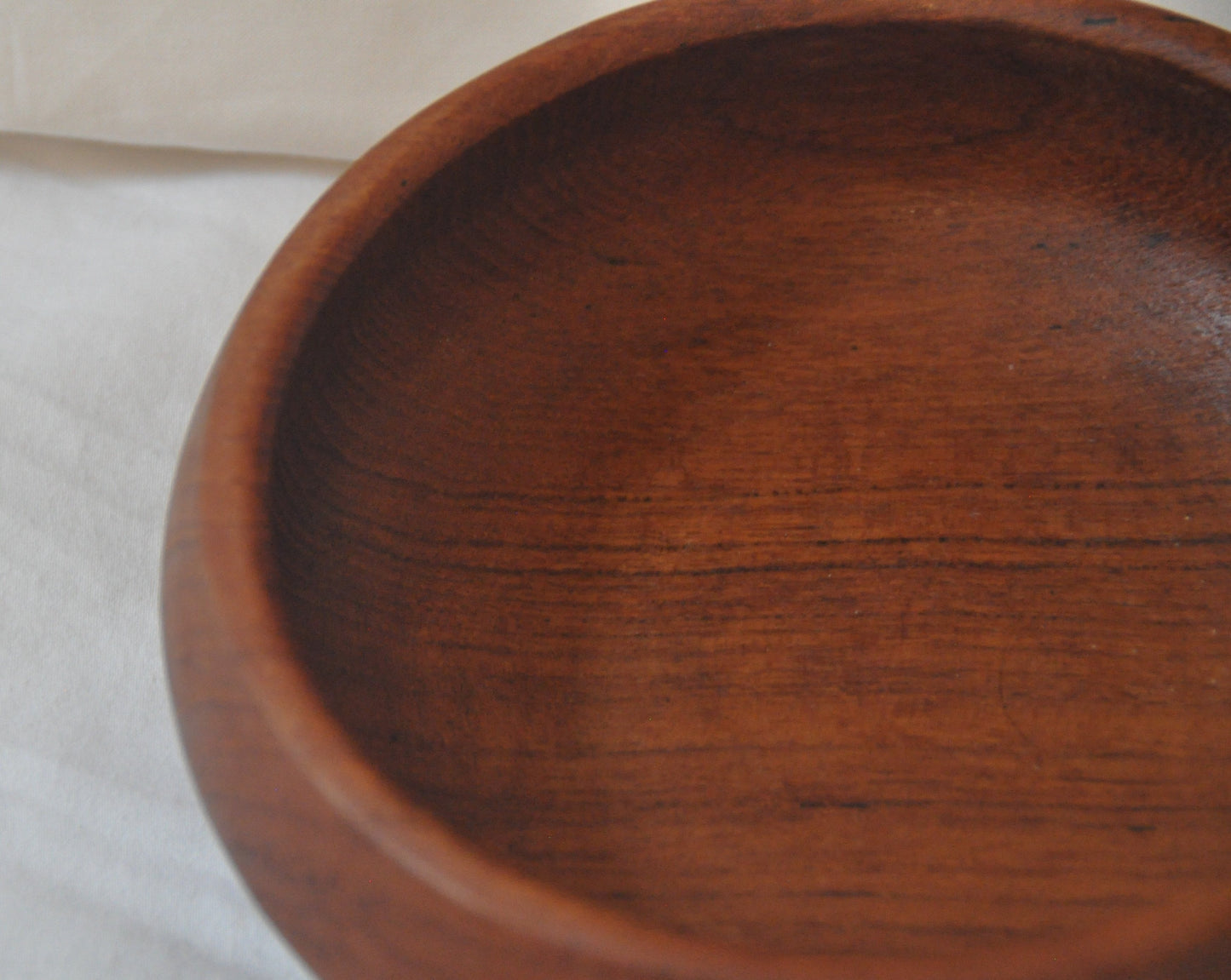 Vintage Teak Wooden Bowl