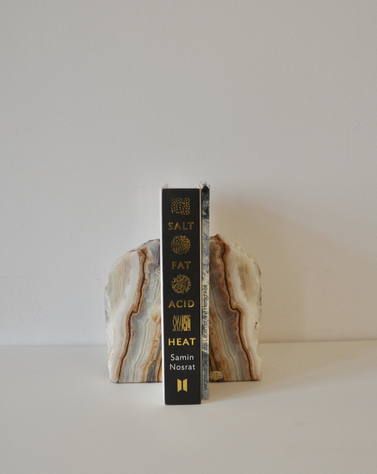 Pair of Vintage Onyx Bookends