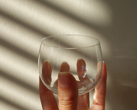 Set of 6 Vintage Clear Tumblers