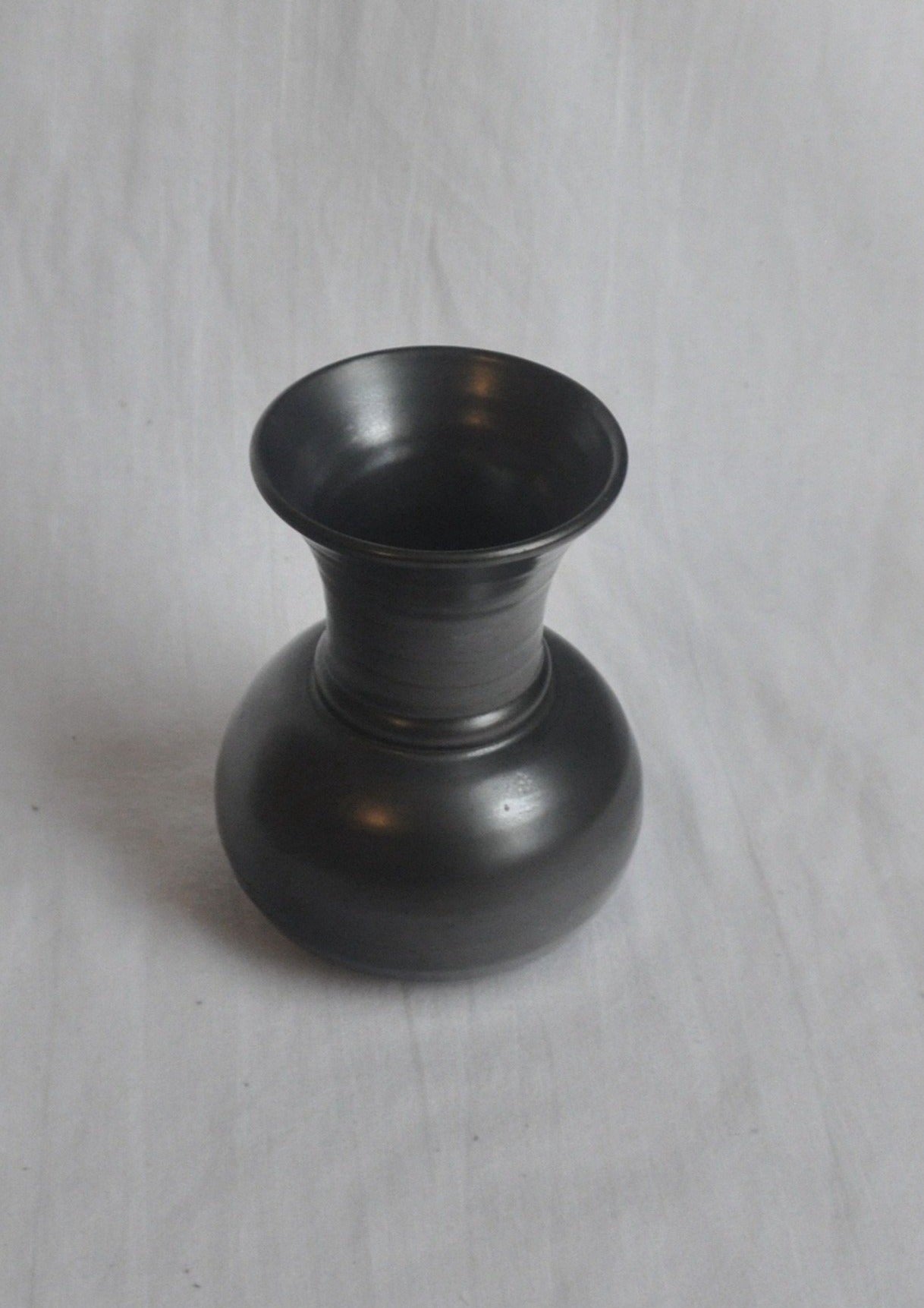 Vintage Black Vase