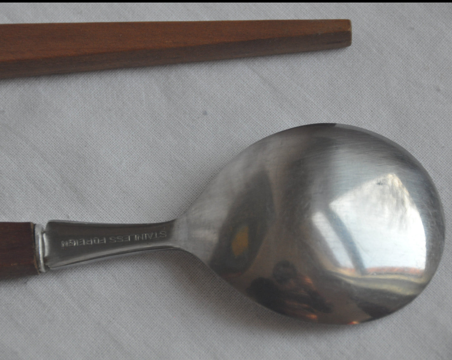 Mid Century Danish Teak Wooden Salad Servers