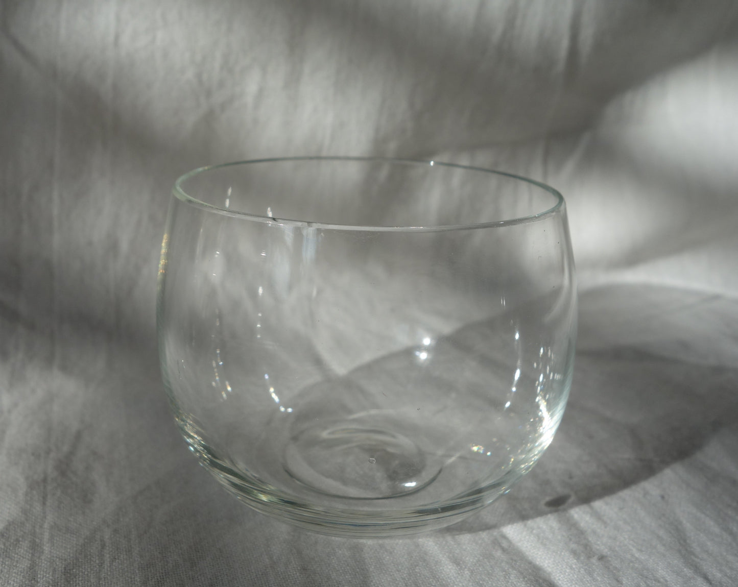 Set of 6 Vintage Clear Tumblers