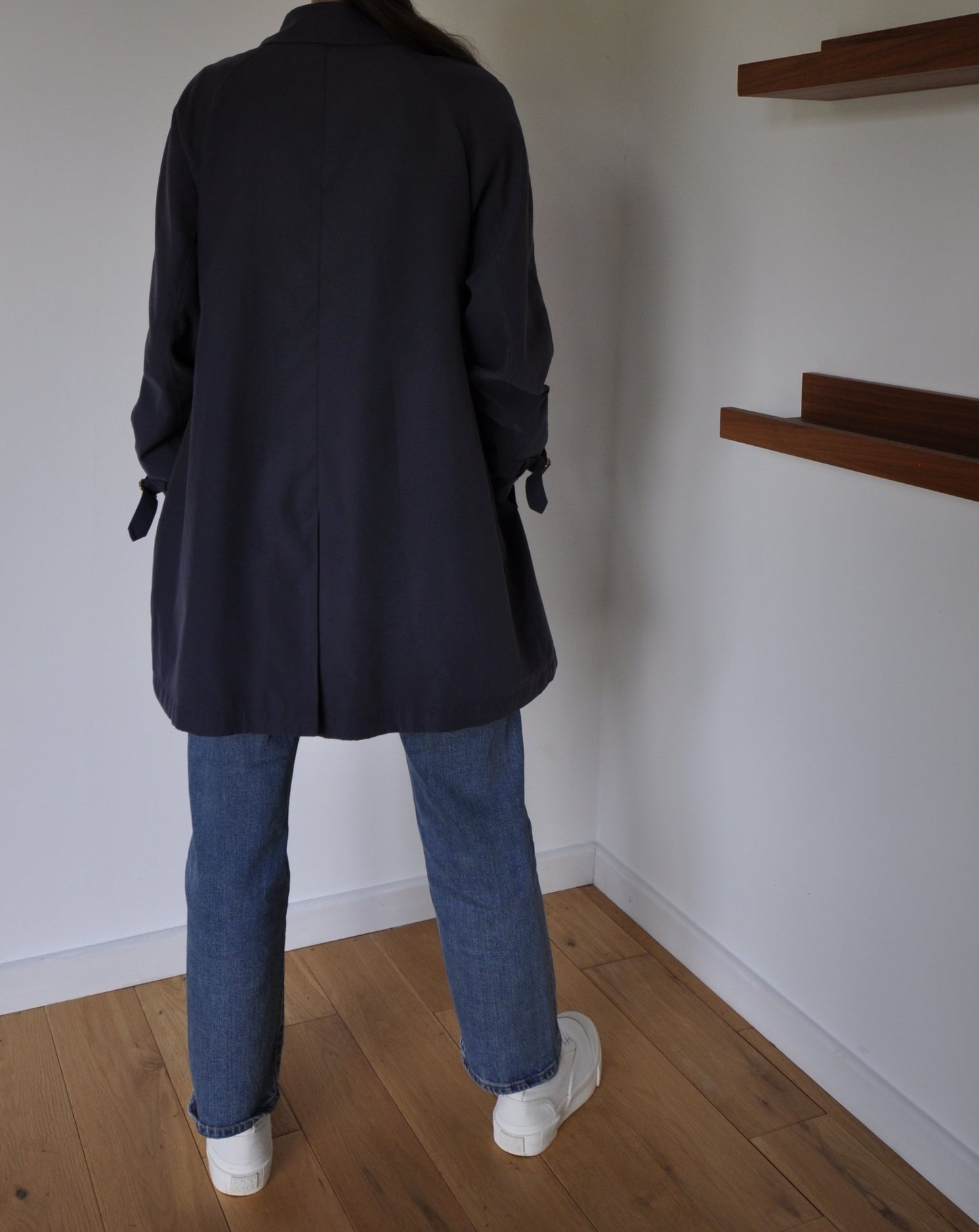 Vintage Navy Mac Jacket Size S-L