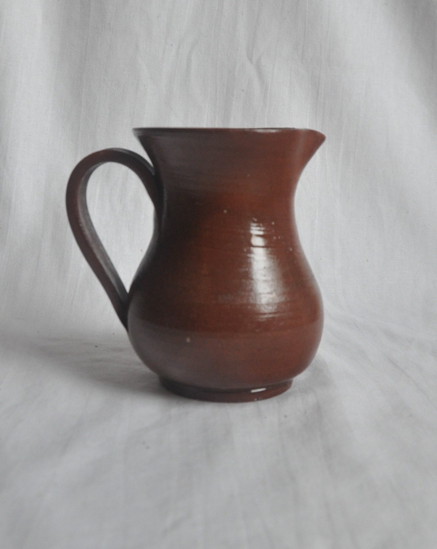 Vintage Spanish Brown Pouring Jug