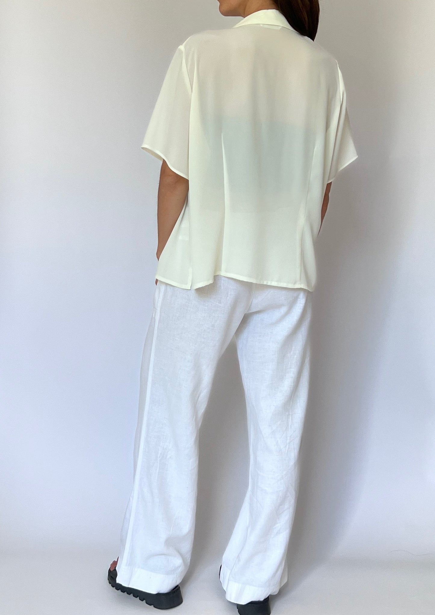 00s Sheer Resort Shirt S/M