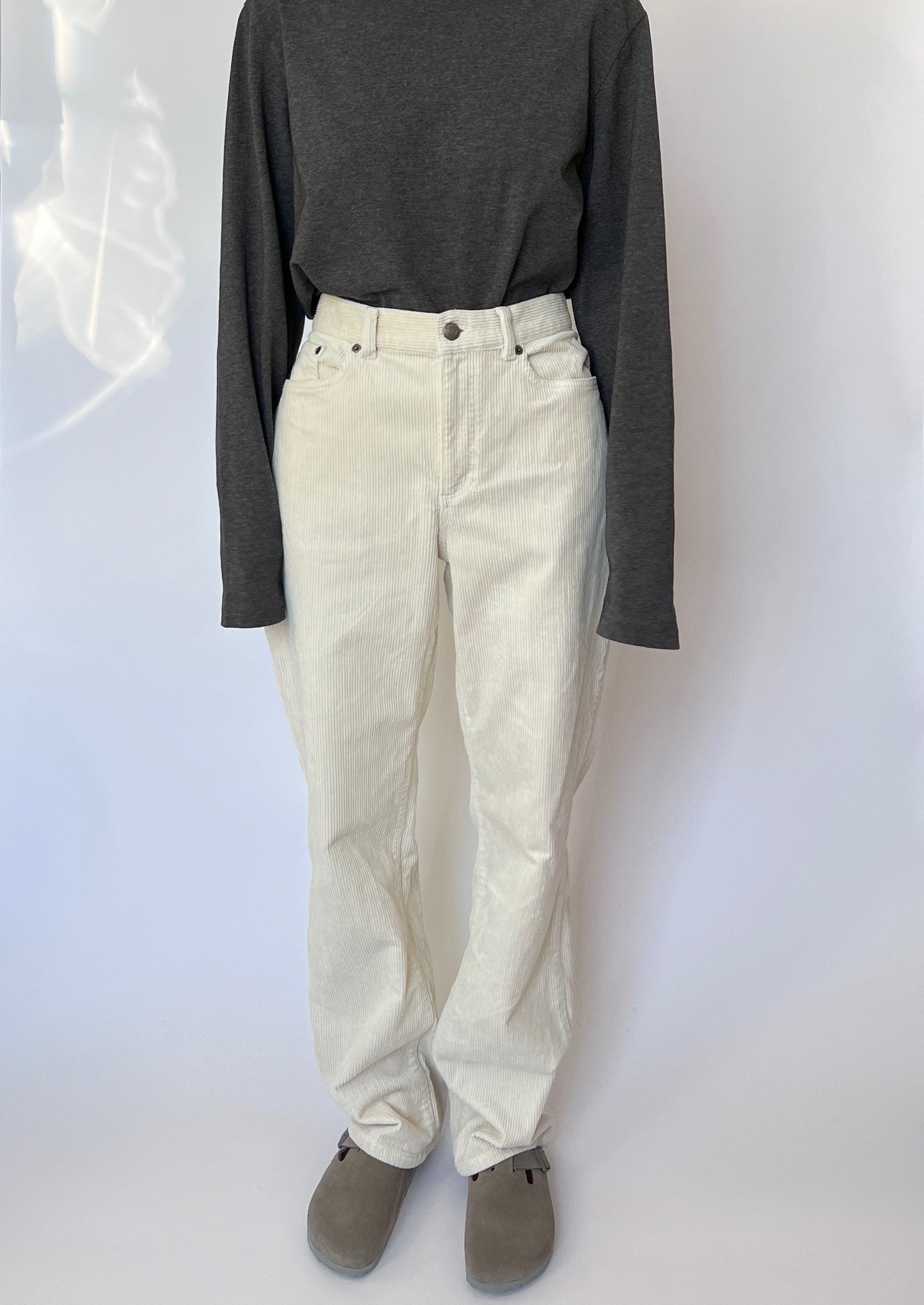 Ralph Lauren Cream Corduroy Trousers W'31" S/M