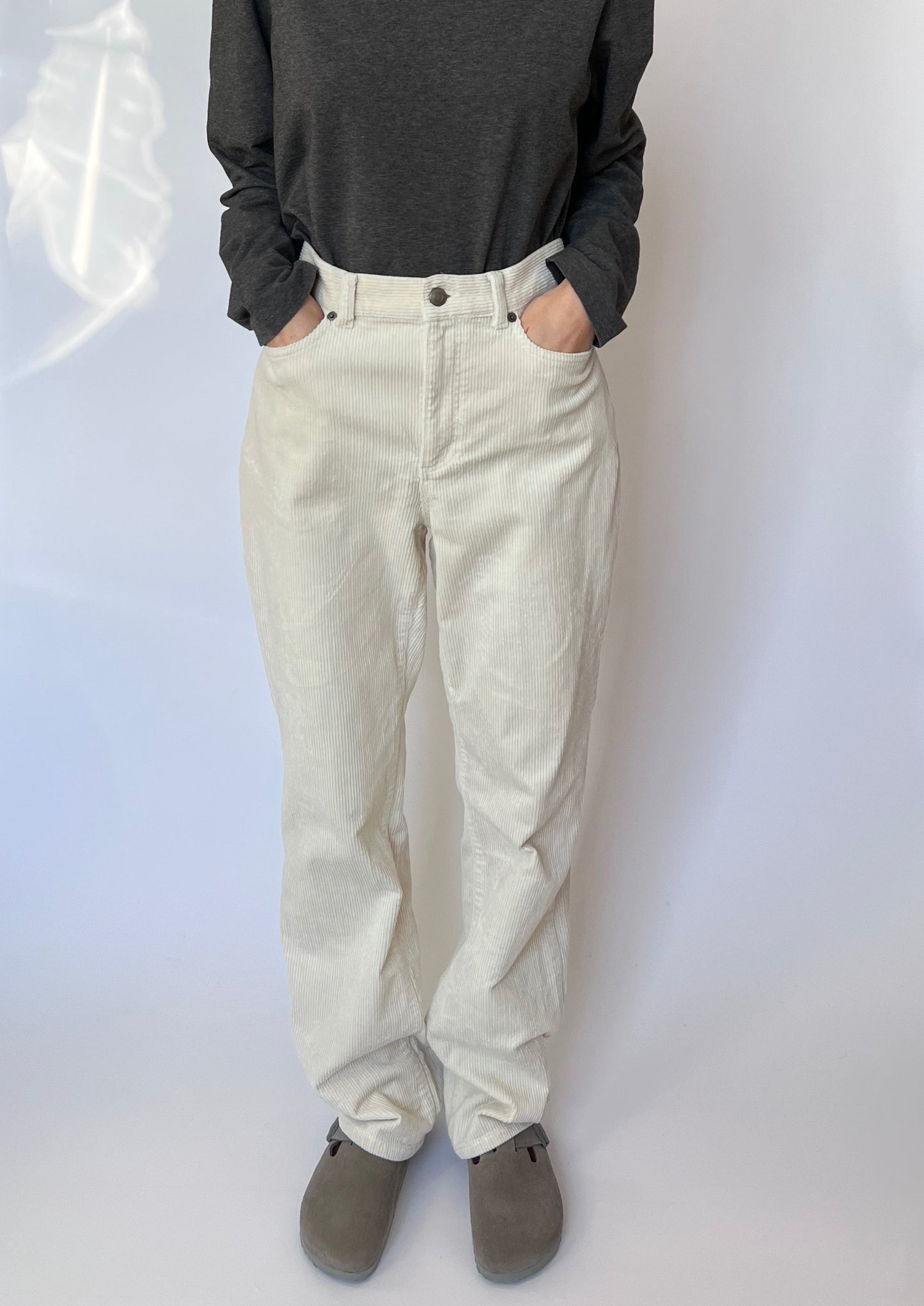 Ralph Lauren Cream Corduroy Trousers W'31" S/M