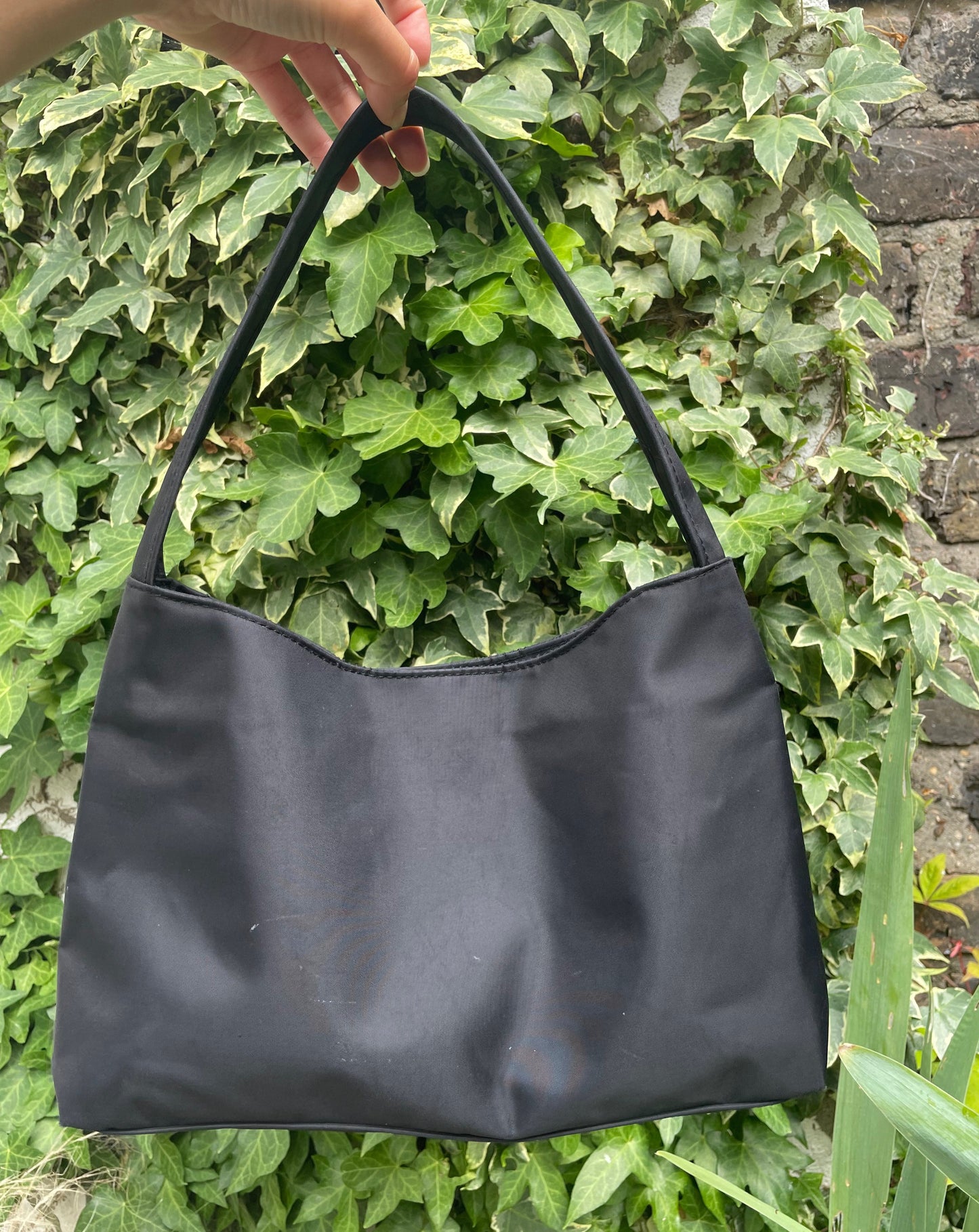 90s Black Shoulder Bag