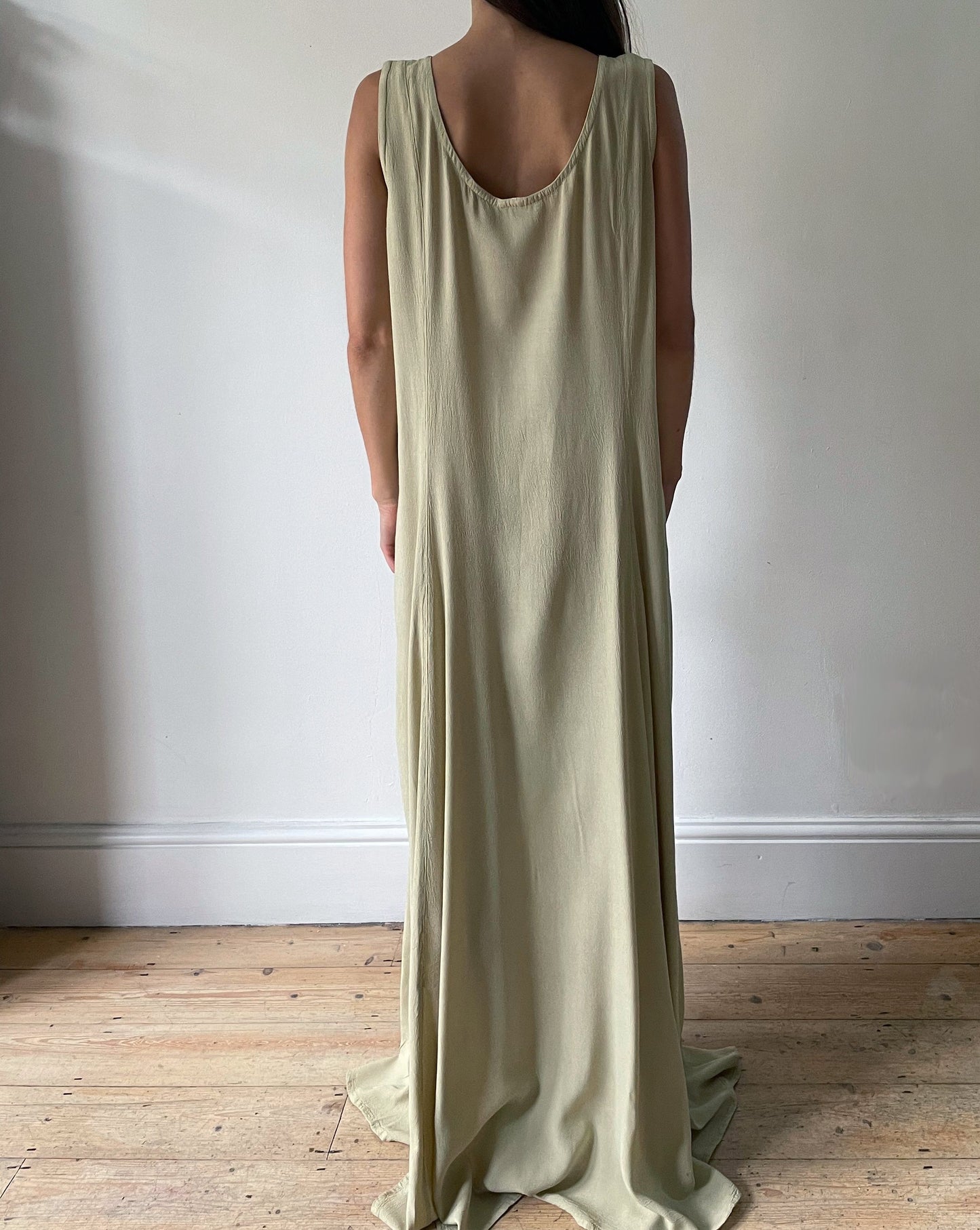 Vintage Minimalist 90s Ghost Slip Dress Size L-XL