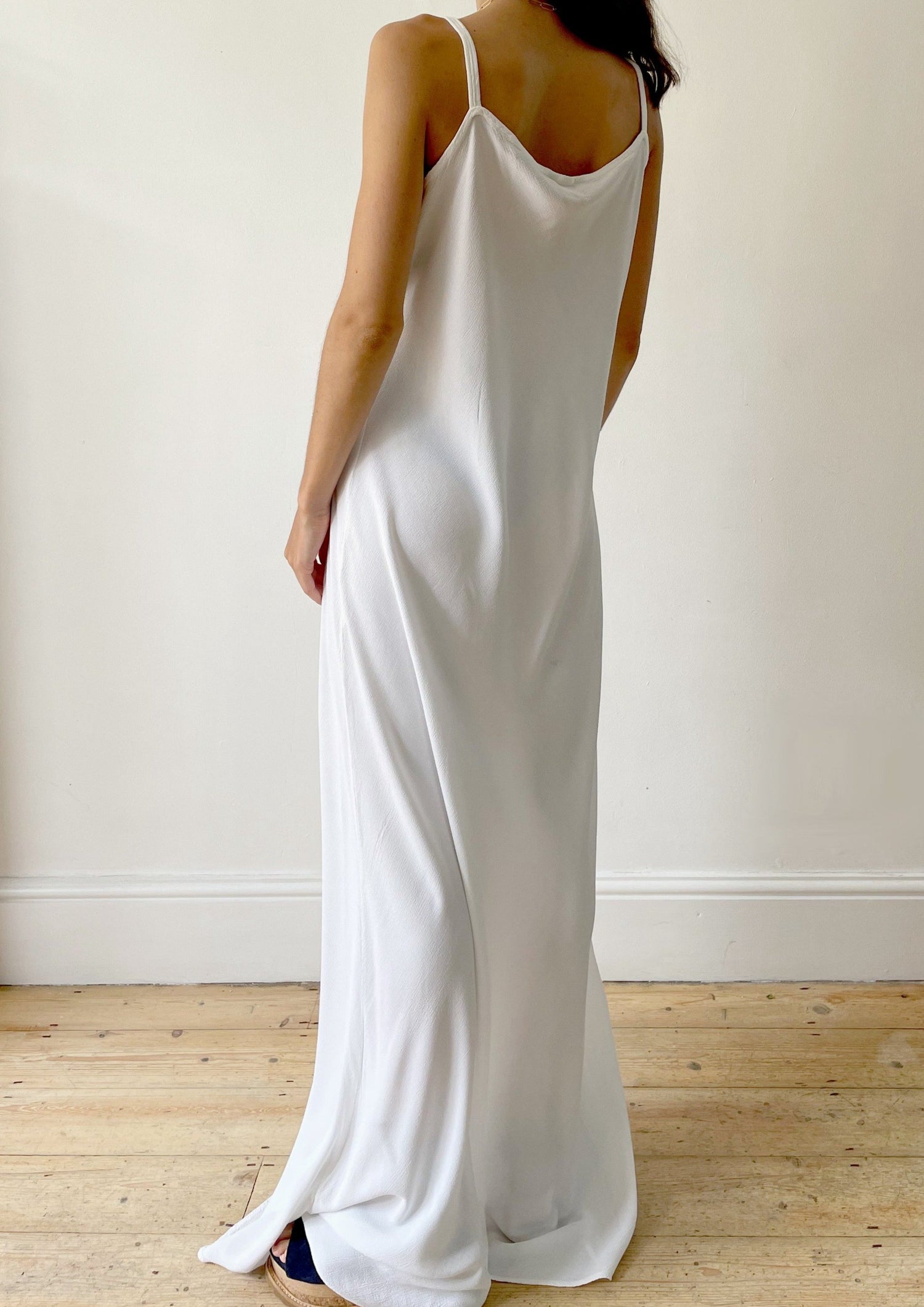 Vintage 90s Square Neck Maxi Slip Dress M-L Reforme Studios Vintage 90s Square Neck Maxi Slip Dress M-L Reforme Studios