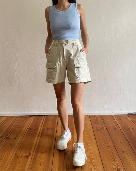 Vintage Utility Bermuda Shorts Size M Waist 30"