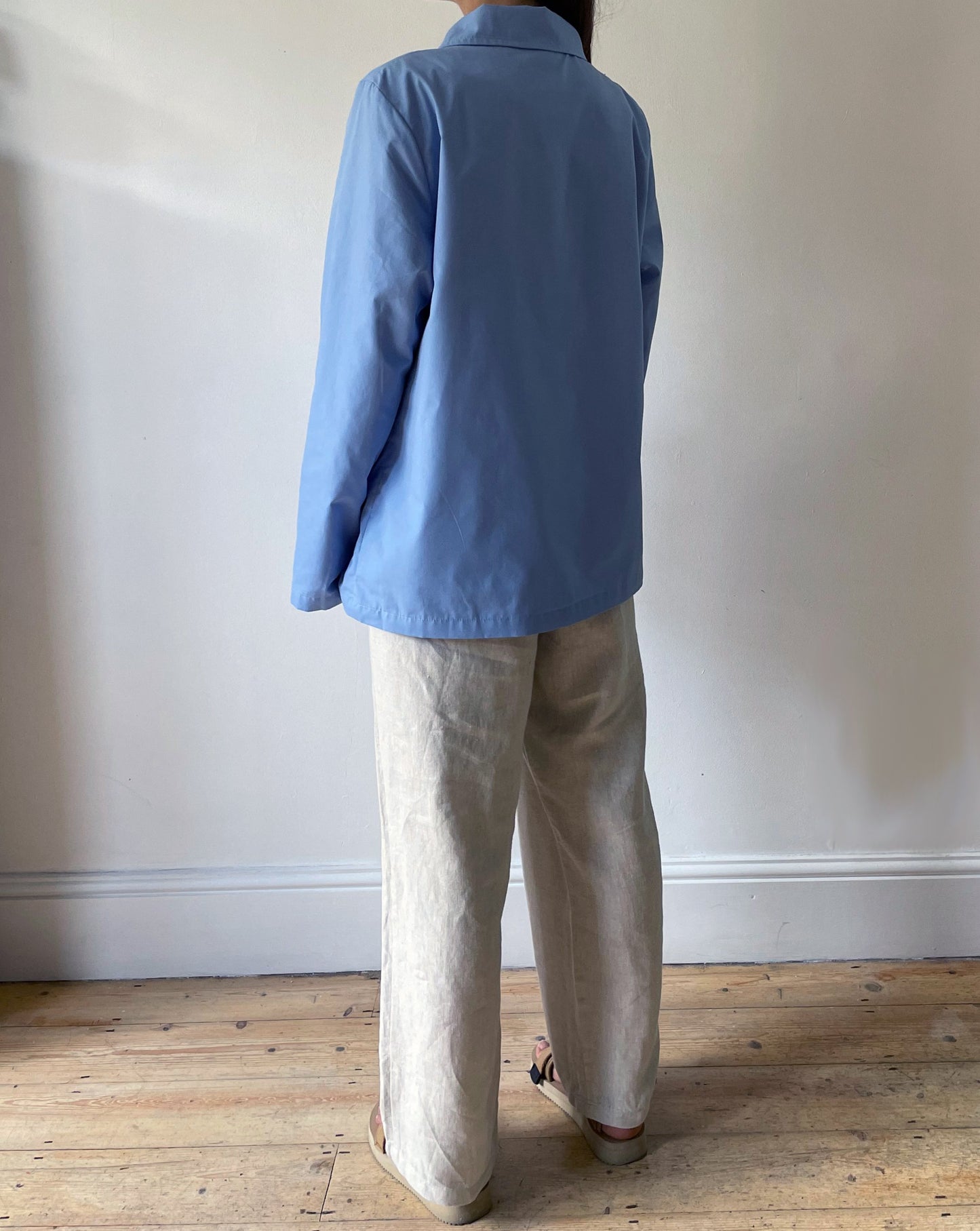 Vintage Blue Minimal Mac Size S-M